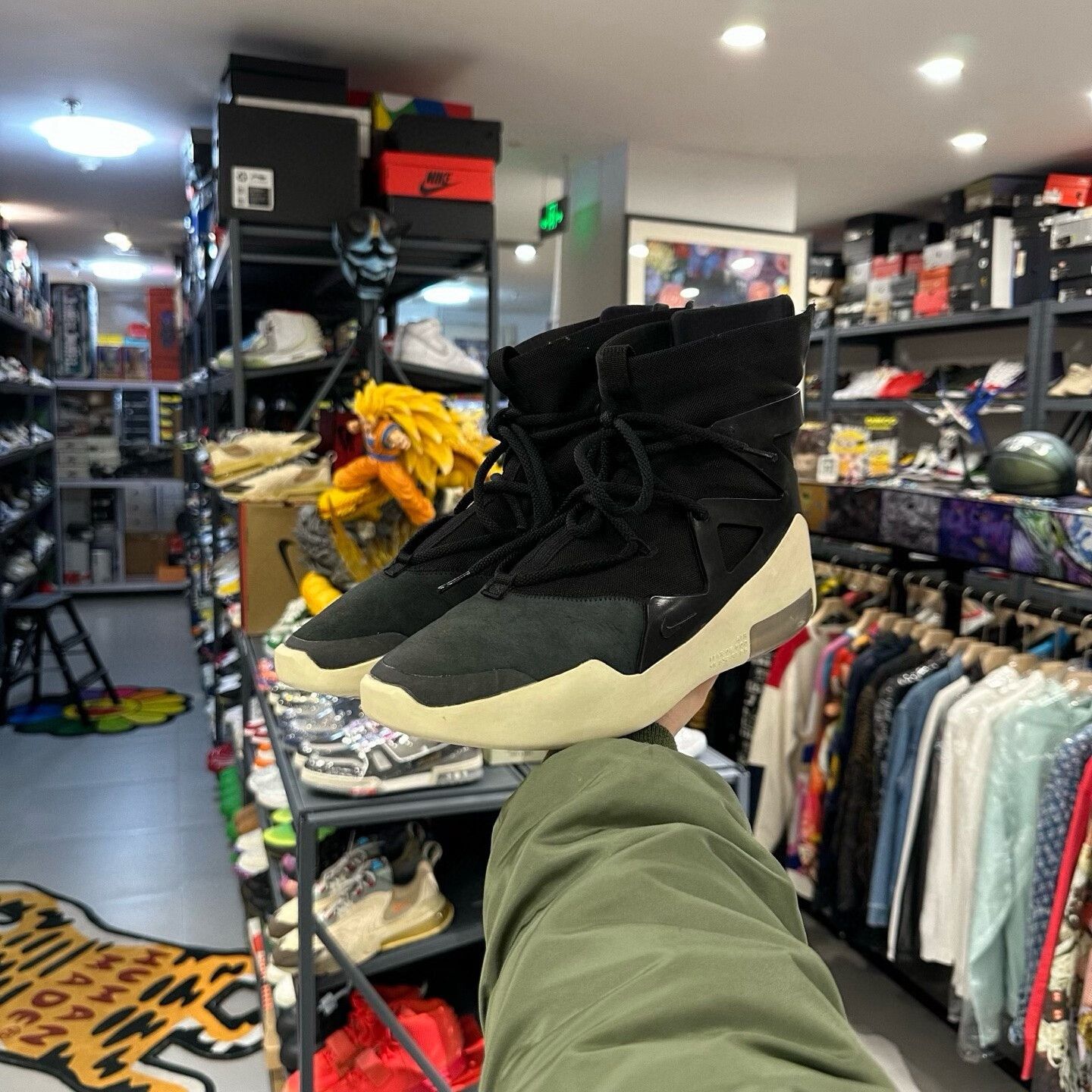 Fear of God Fear of God Fog High-Top Black Size US 11 / EU 44 - 1 Thumbnail