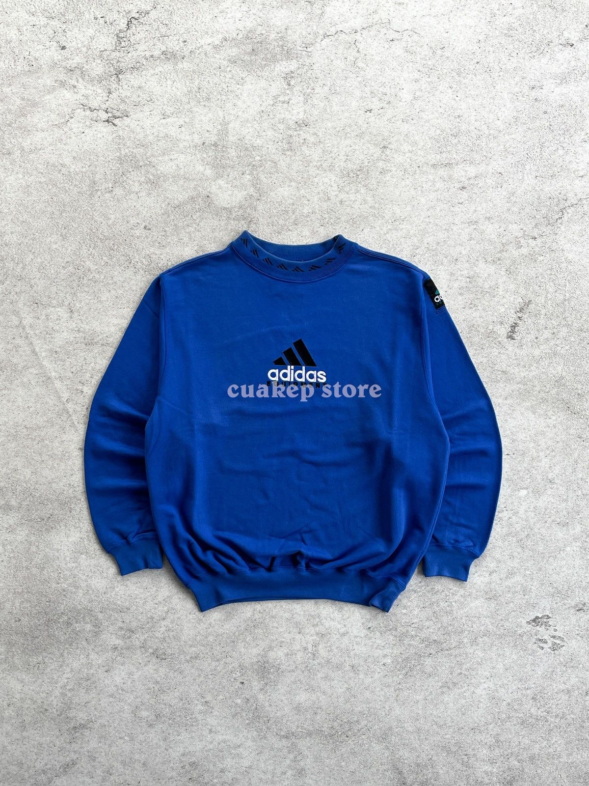 Adidas ADIDAS Equipment Vintage 90’s Sweatshirt Size US L / EU 52-54 / 3 - 1 Thumbnail