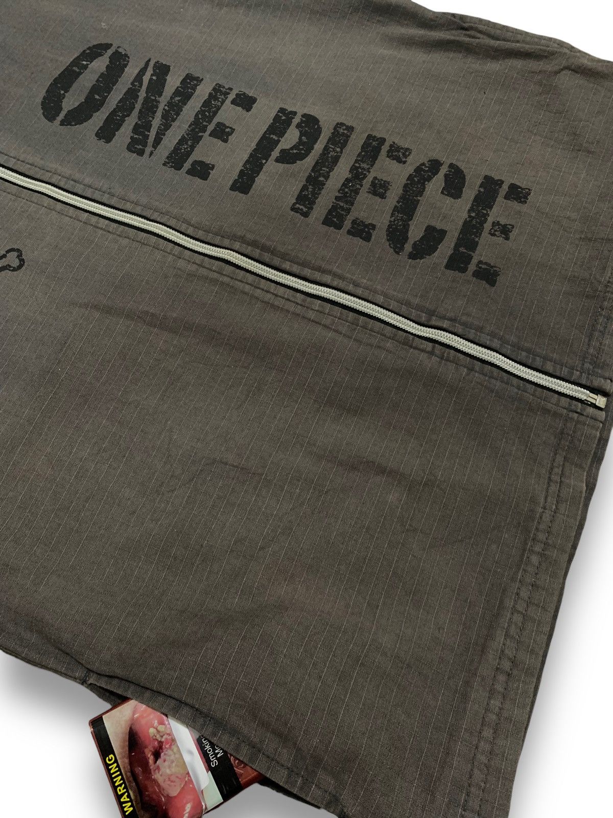 One Piece Vintage ONE PIECE SunFaded SpellOut Roronoa Zoro Hooded Vest Size US S / EU 44-46 / 1 - 10 Thumbnail