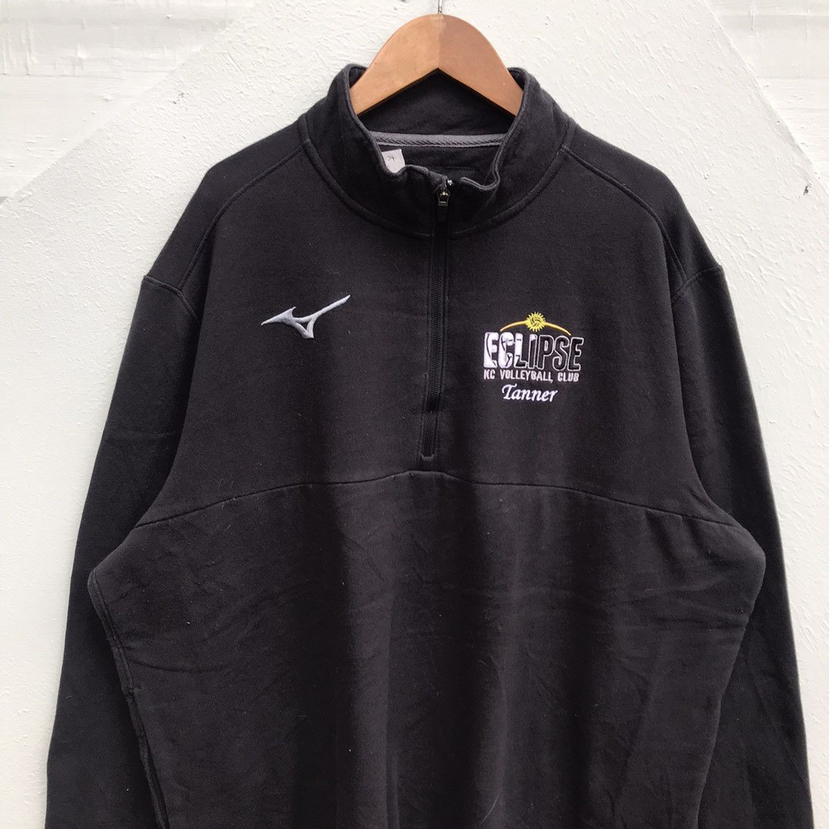 Mizuno Mizuno Eclipse volleyball sweater half zipper Size US XL / EU 56 / 4 - 3 Thumbnail