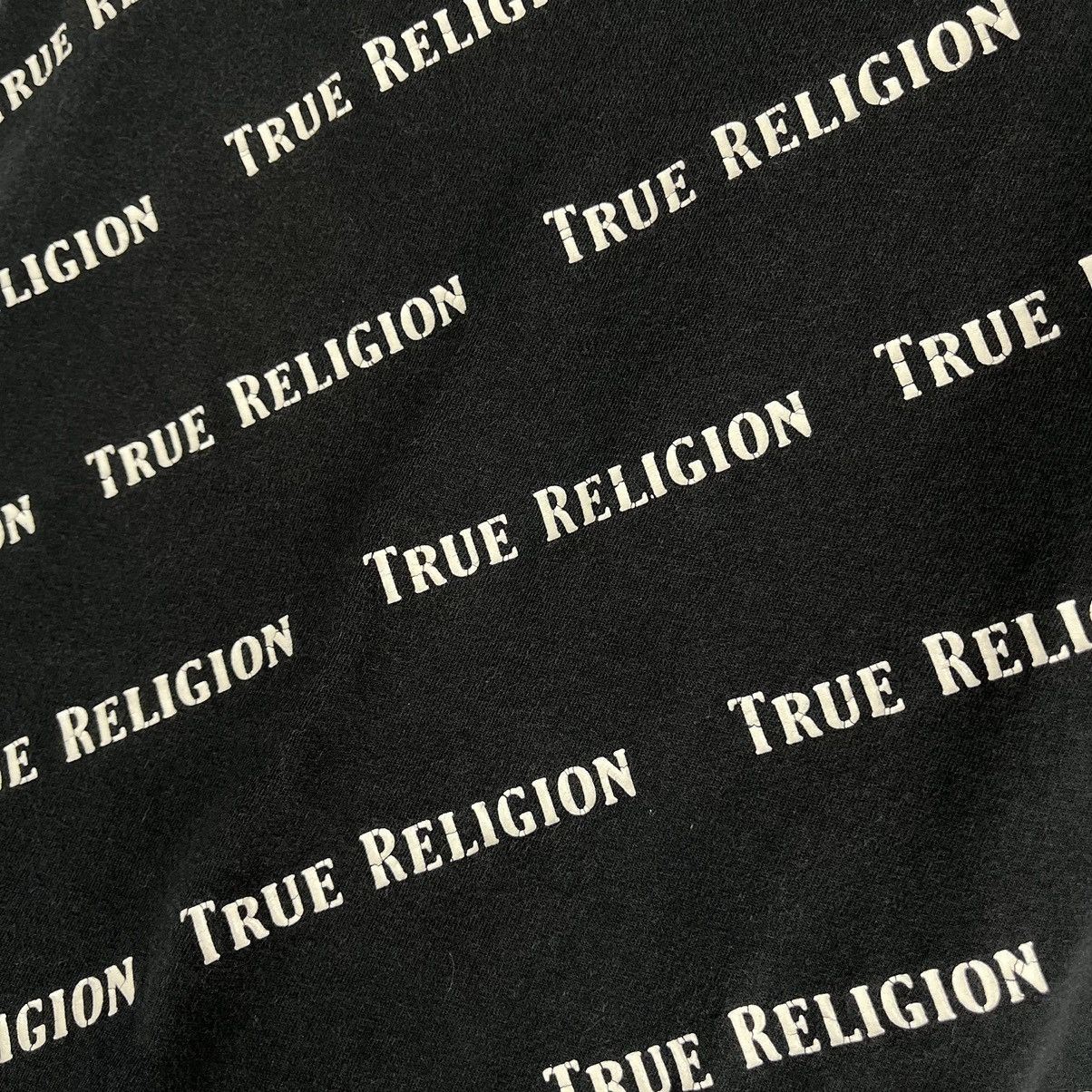 True Religion Vintage True Religion multilogo y2k japanese tee 90’s Size US L / EU 52-54 / 3 - 18 Thumbnail