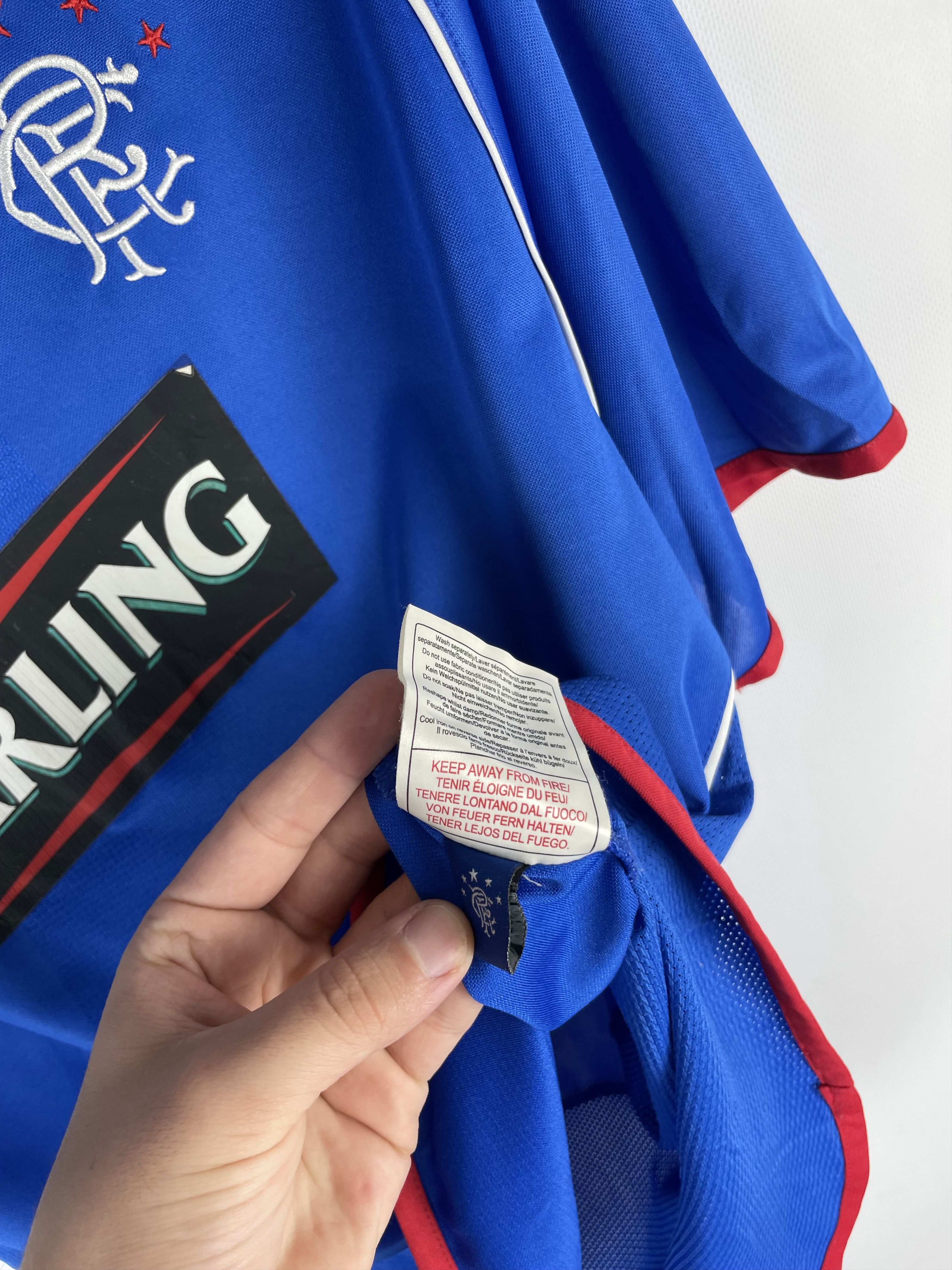 Umbro × Vintage Vintage Umbro Rangers soccer Jerseys Size US XL / EU 56 / 4 - 8 Thumbnail