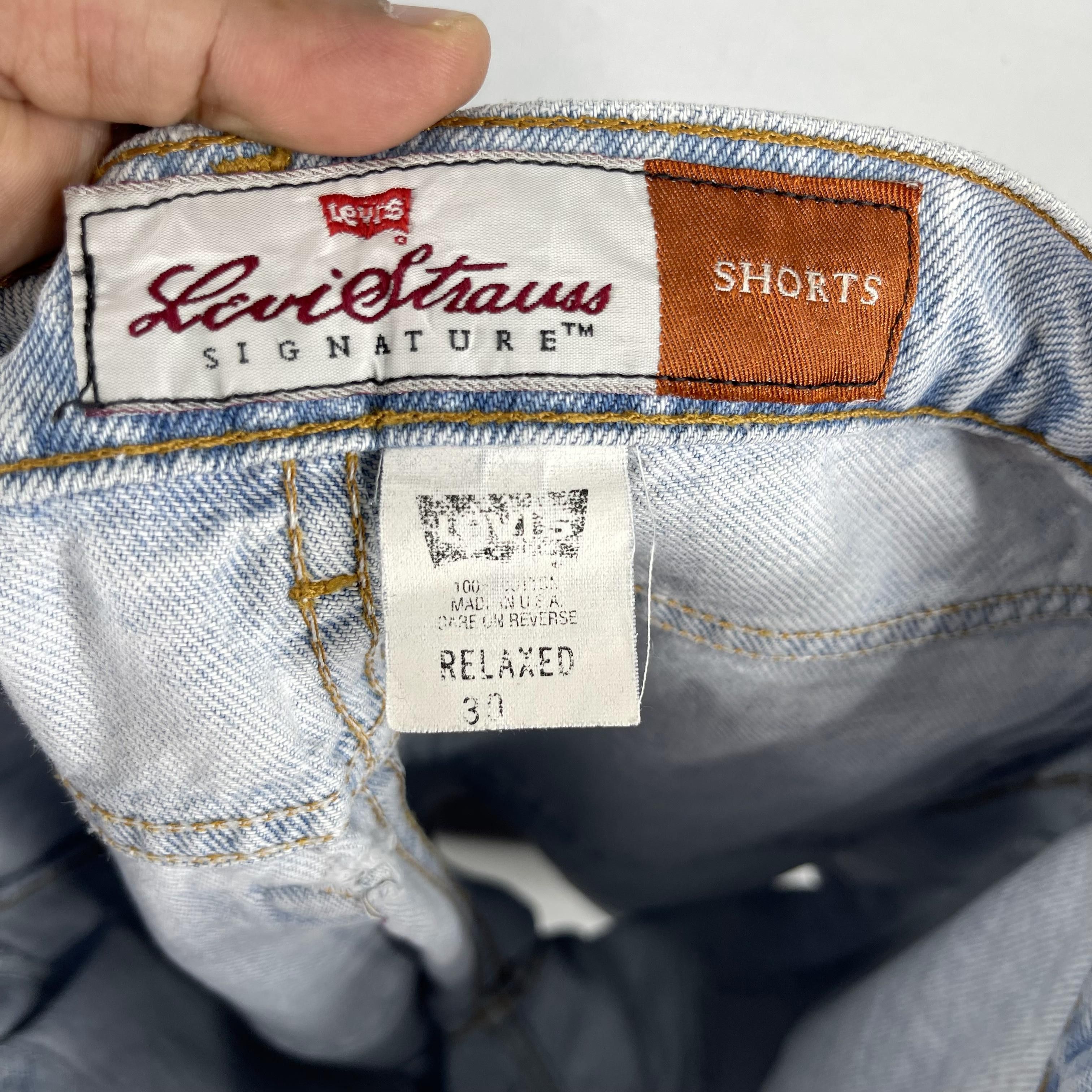 Levi's × Vintage Size 28 Vintage Levis Signature Distressed Ripped Short Size US 28 / EU 44 - 6 Thumbnail