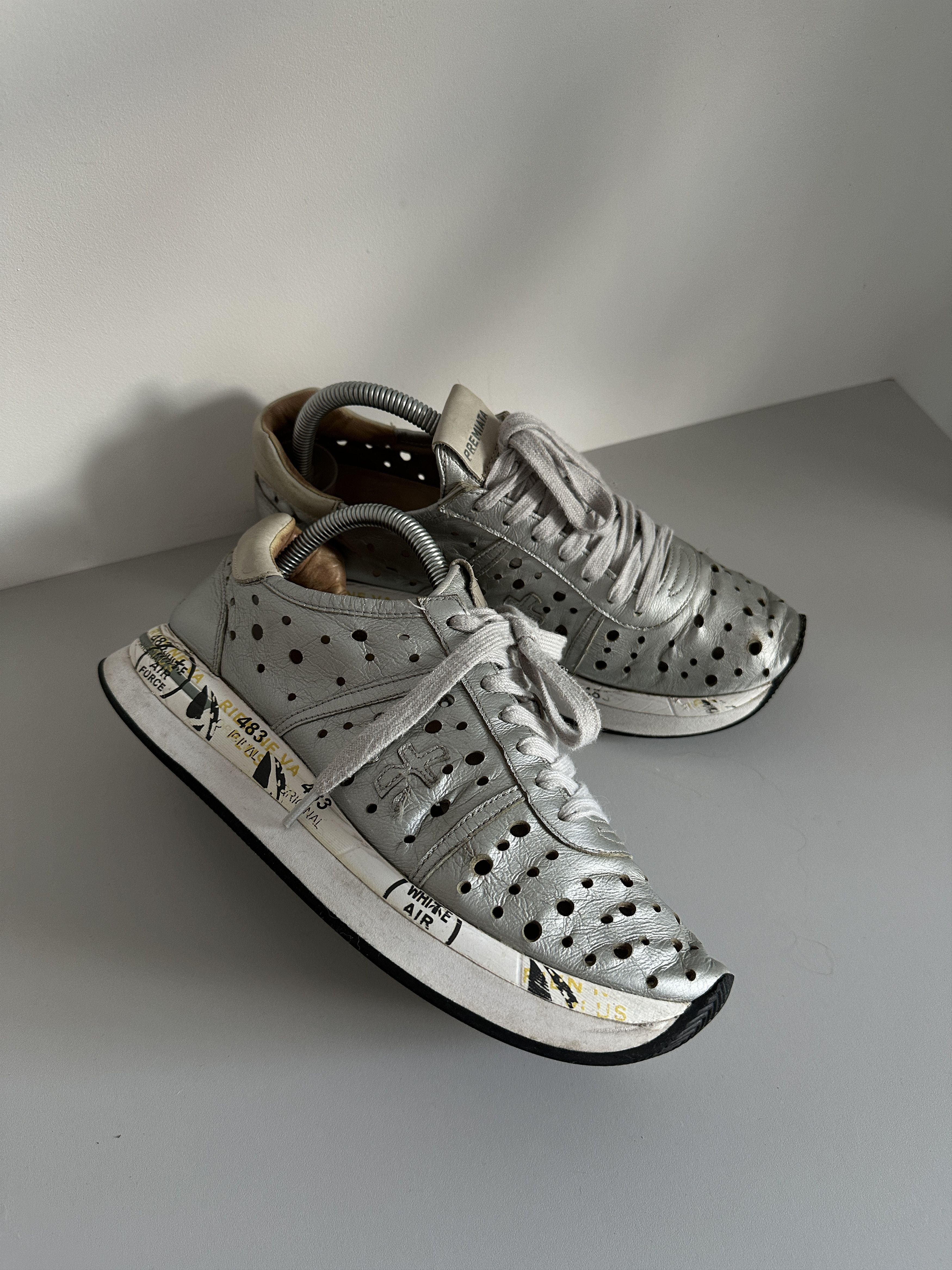 Premiata Premiata 2966 Training Summer Shoes Size US 7.5 / EU 40-41 - 2 Thumbnail
