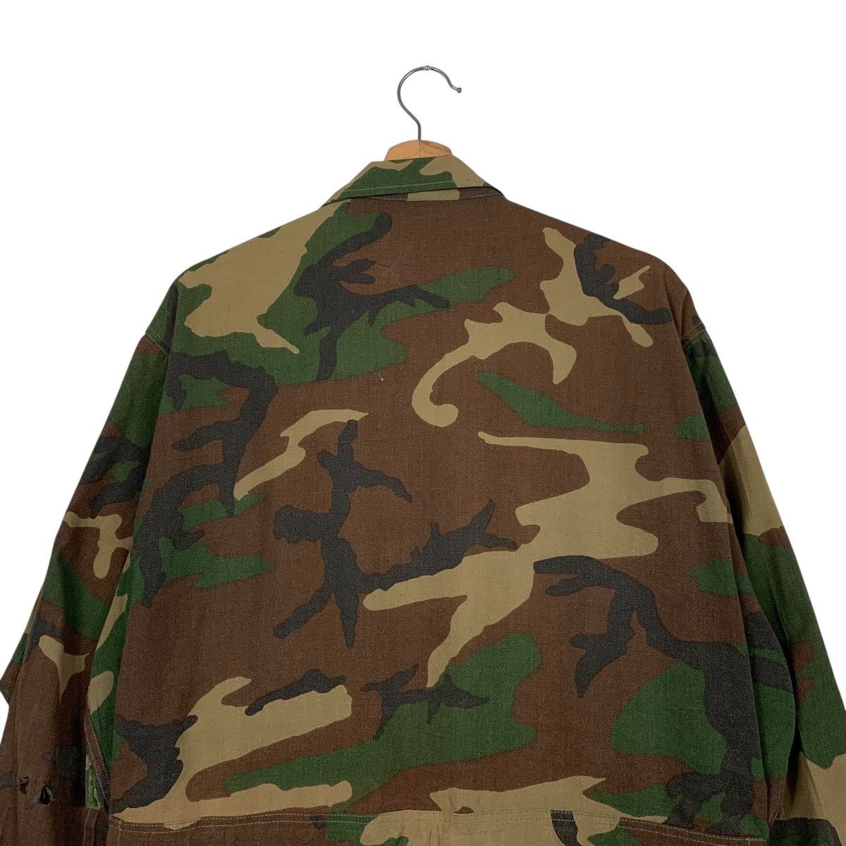 Vintage Vintage US Military Combat Camouflage Jacket Size US L / EU 52-54 / 3 - 8 Thumbnail