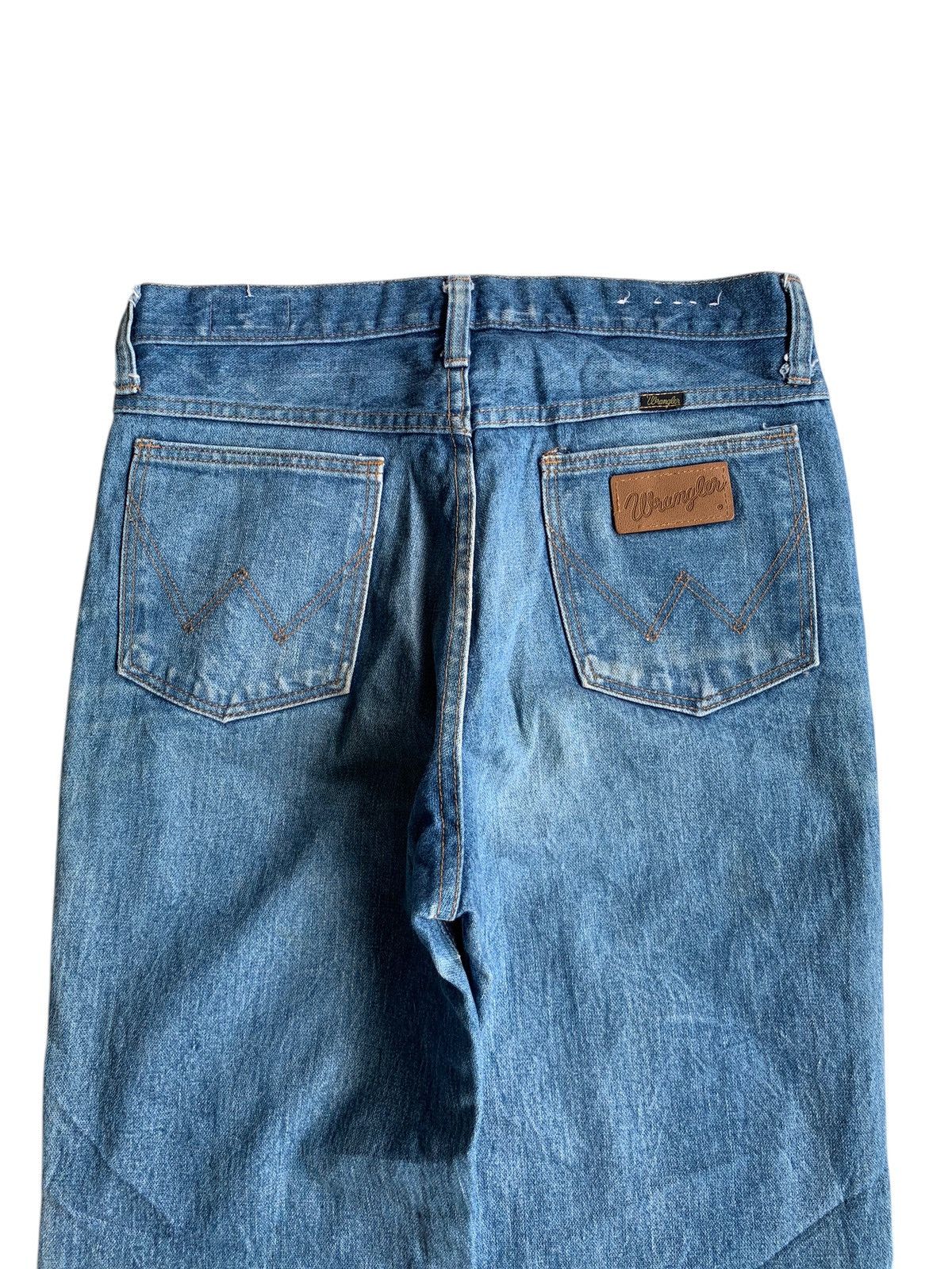 If Six Was Nine × Kapital × Wrangler VINTAGE FLARE WRANGLER JAPANESE PUNK STYLE DENIM JEANS🎌☠️ Size US 29 - 7 Thumbnail