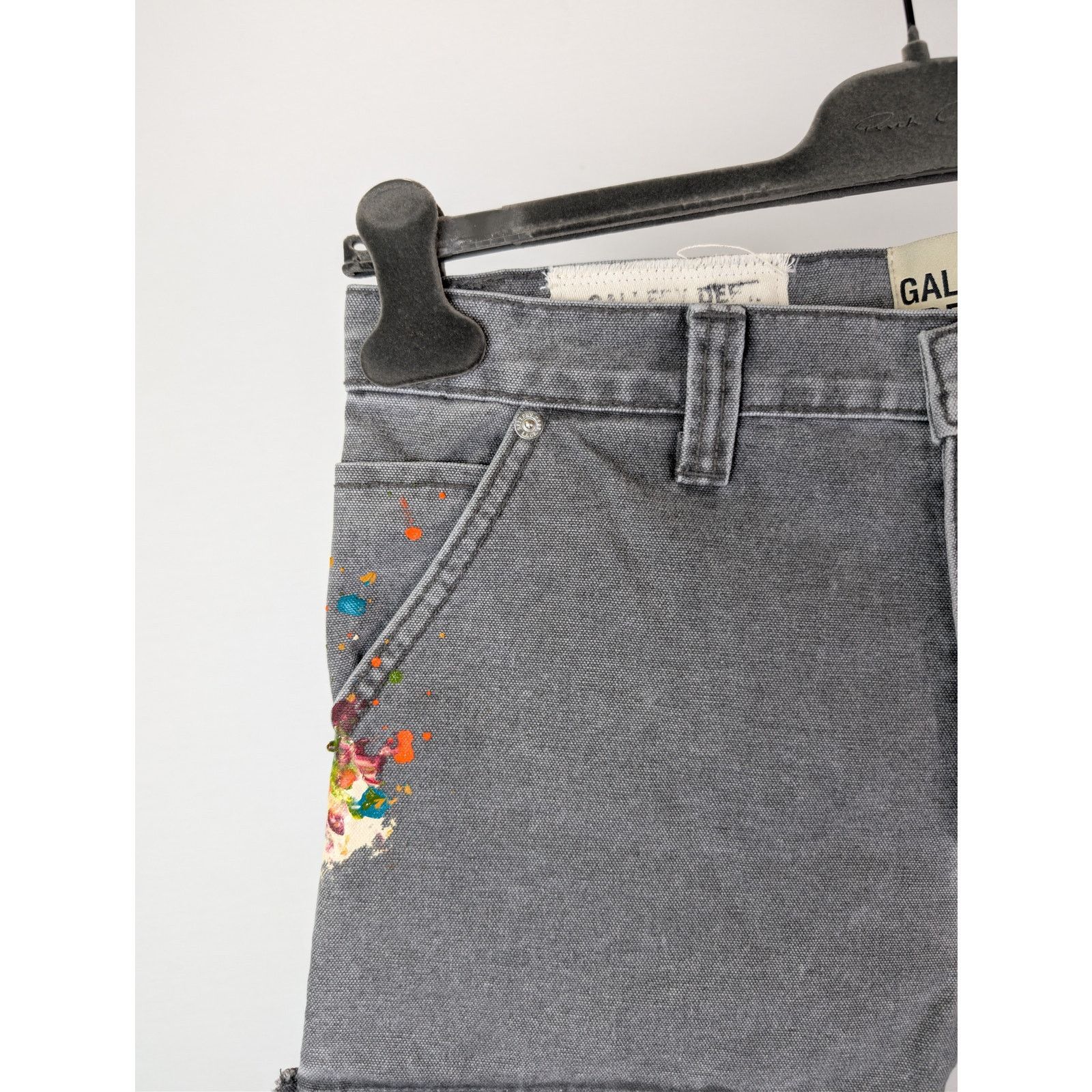 Gallery Dept. o1rshd1 LA Flare Carpenter Jeans in Charcoal Size US 31 - 6 Thumbnail