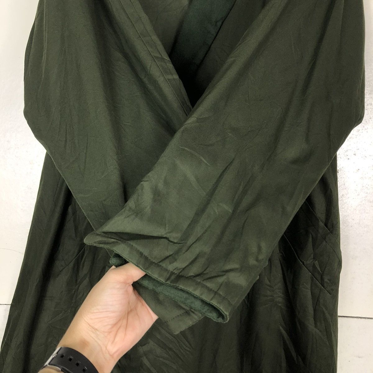 Designer 🔥VINTAGE OVERSIZED LONG JACKET MICHEL FIRER PARIS FRANCE Size US L / EU 52-54 / 3 - 15 Thumbnail