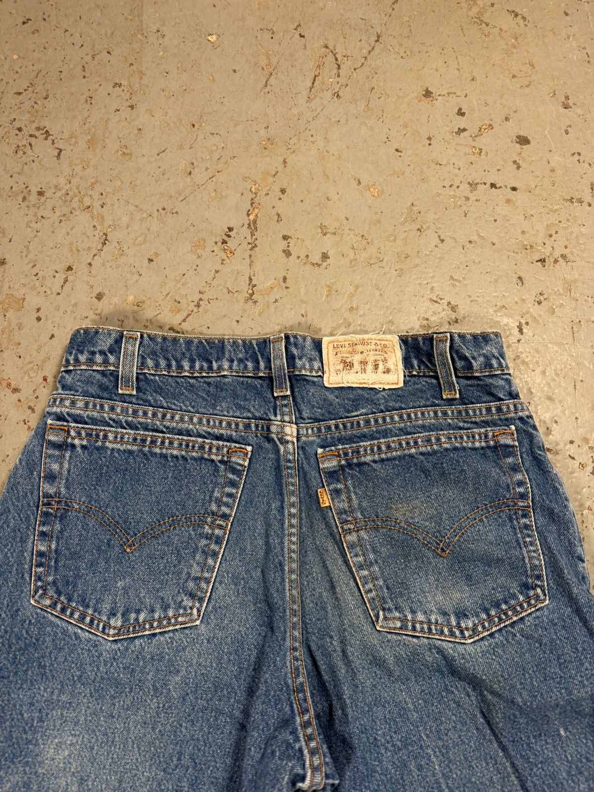 Levi's Vintage Gold Tag Distressed Levis Denim Size US 30 / EU 46 - 3 Thumbnail
