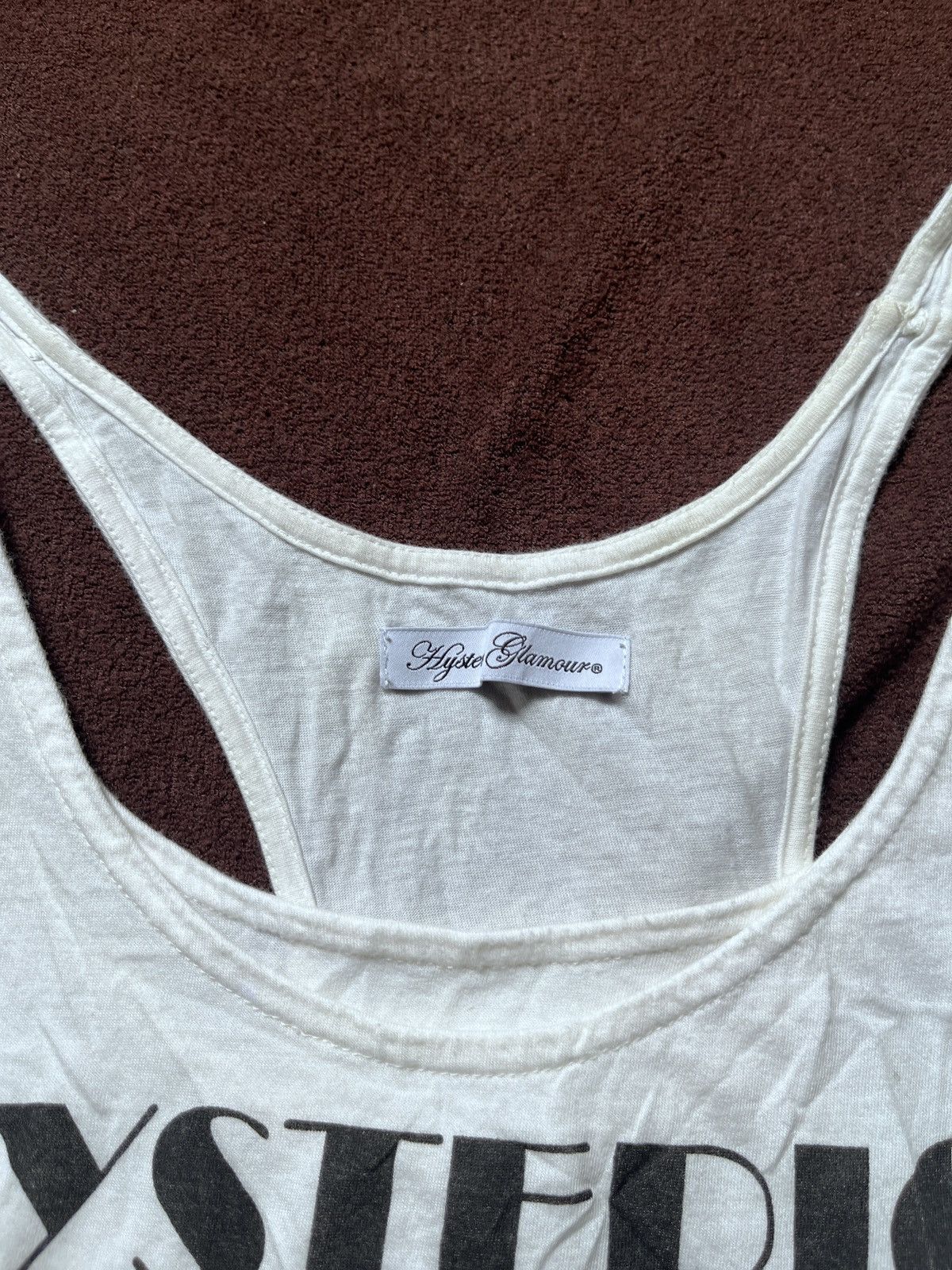Hysteric Glamour Hysteric Glamour Double Tank Top Y2k style Size US S / EU 44-46 / 1 - 5 Thumbnail