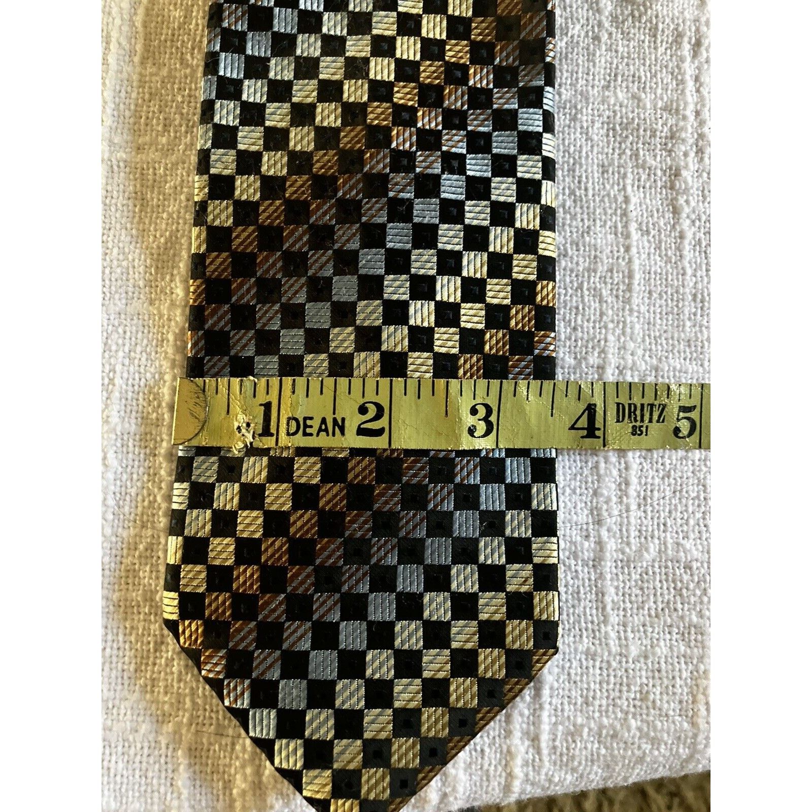 Alexander Julian COLOURS ALEXANDER JULIAN Neck Tie black diamond Pattern Size ONE SIZE - 5 Thumbnail