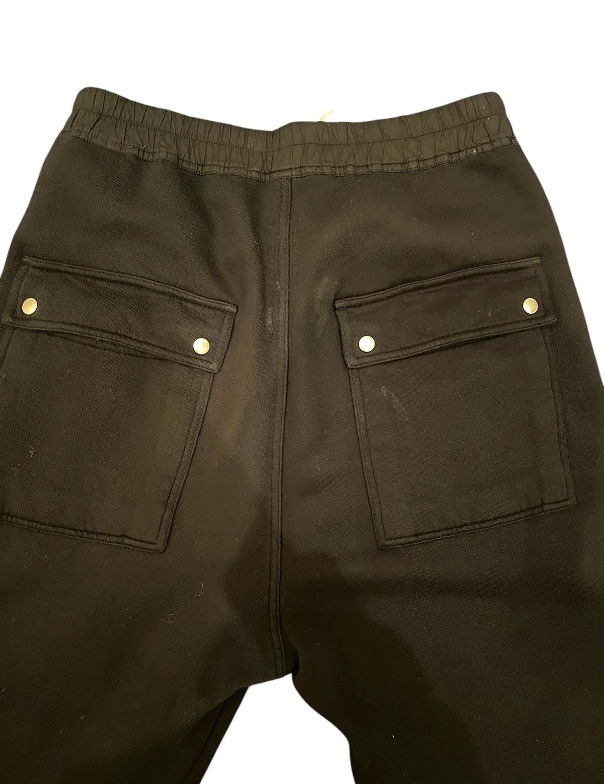 Designer × Rick Owens × Rick Owens Drkshdw Rick Owens DRKSHDW Black Hollywood Geth Belas Sweatpants Size US 32 / EU 48 - 4 Thumbnail