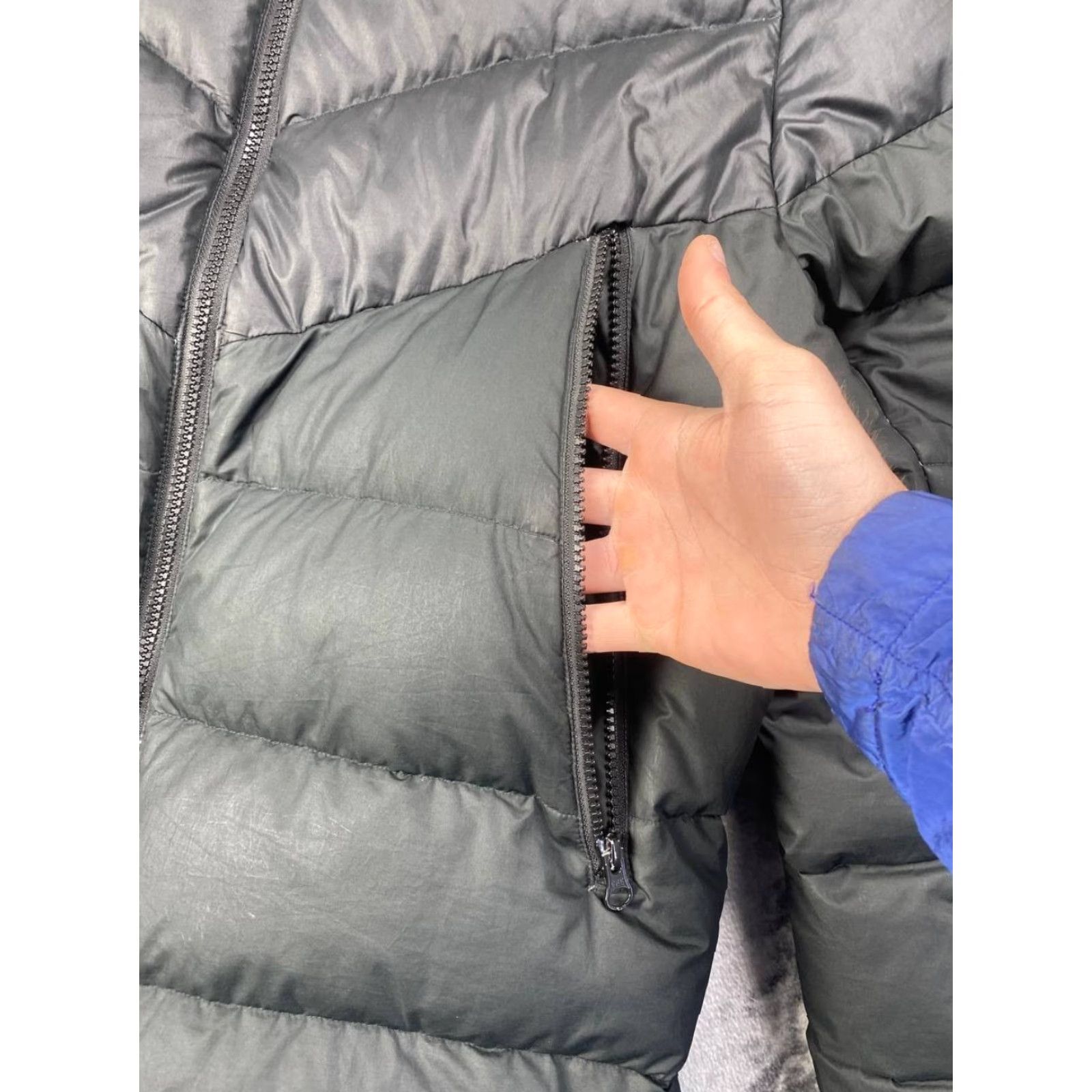 Nike Nike Windrunner Lightweight Duck Down Filled Puffer Jacket Men L Black Size US L / EU 52-54 / 3 - 7 Thumbnail