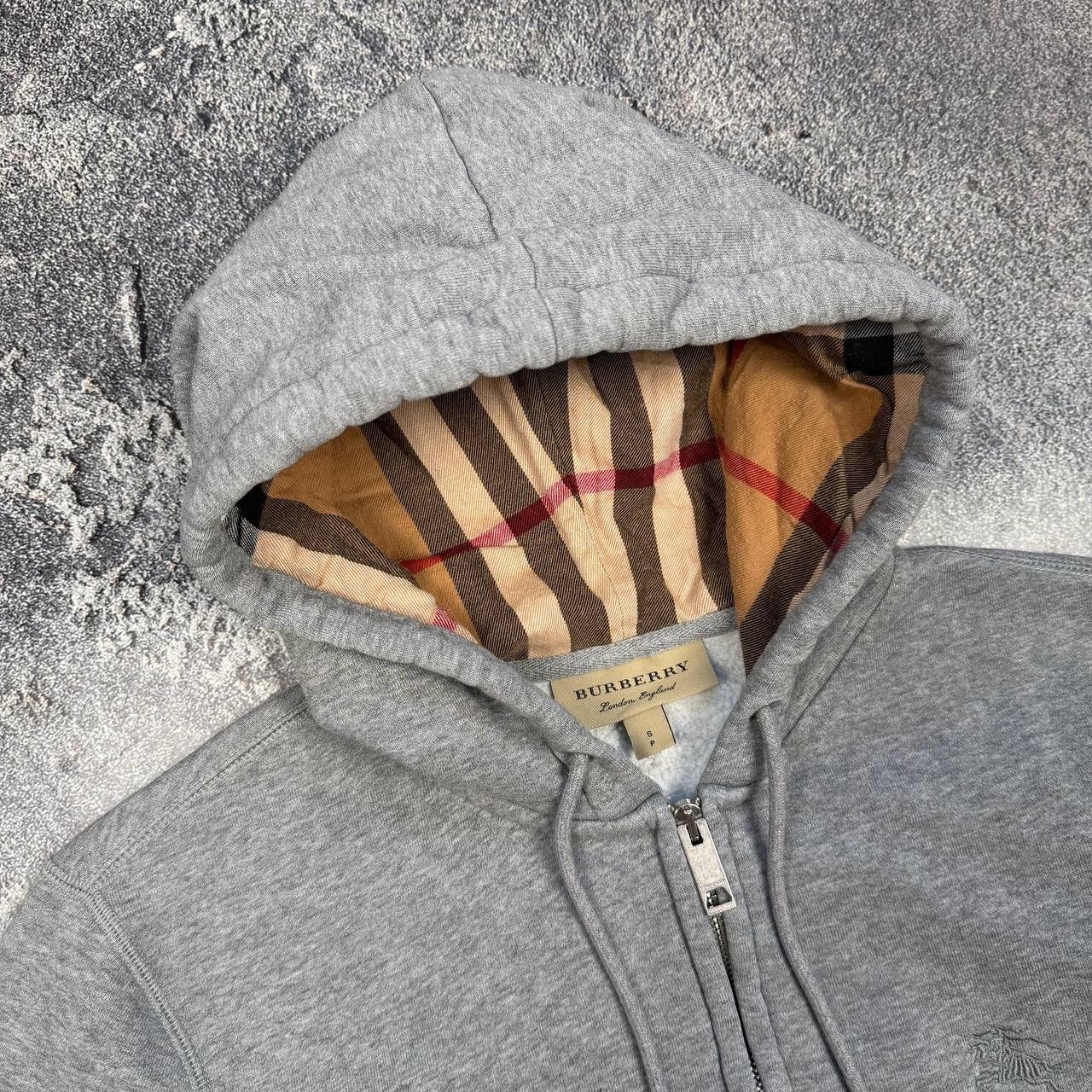 Burberry Burberry Grey zip hoodie Size US S / EU 44-46 / 1 - 2 Thumbnail