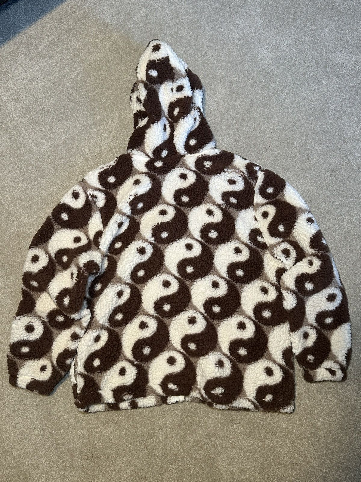 Pacsun Sherpa Yin-Yang Zip-up Hoodie Size US M / EU 48-50 / 2 - 3 Thumbnail