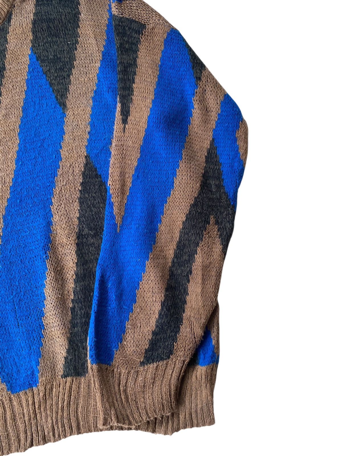 Japanese Brand × Vintage Vtg Wool Knitwear Size US L / EU 52-54 / 3 - 3 Thumbnail