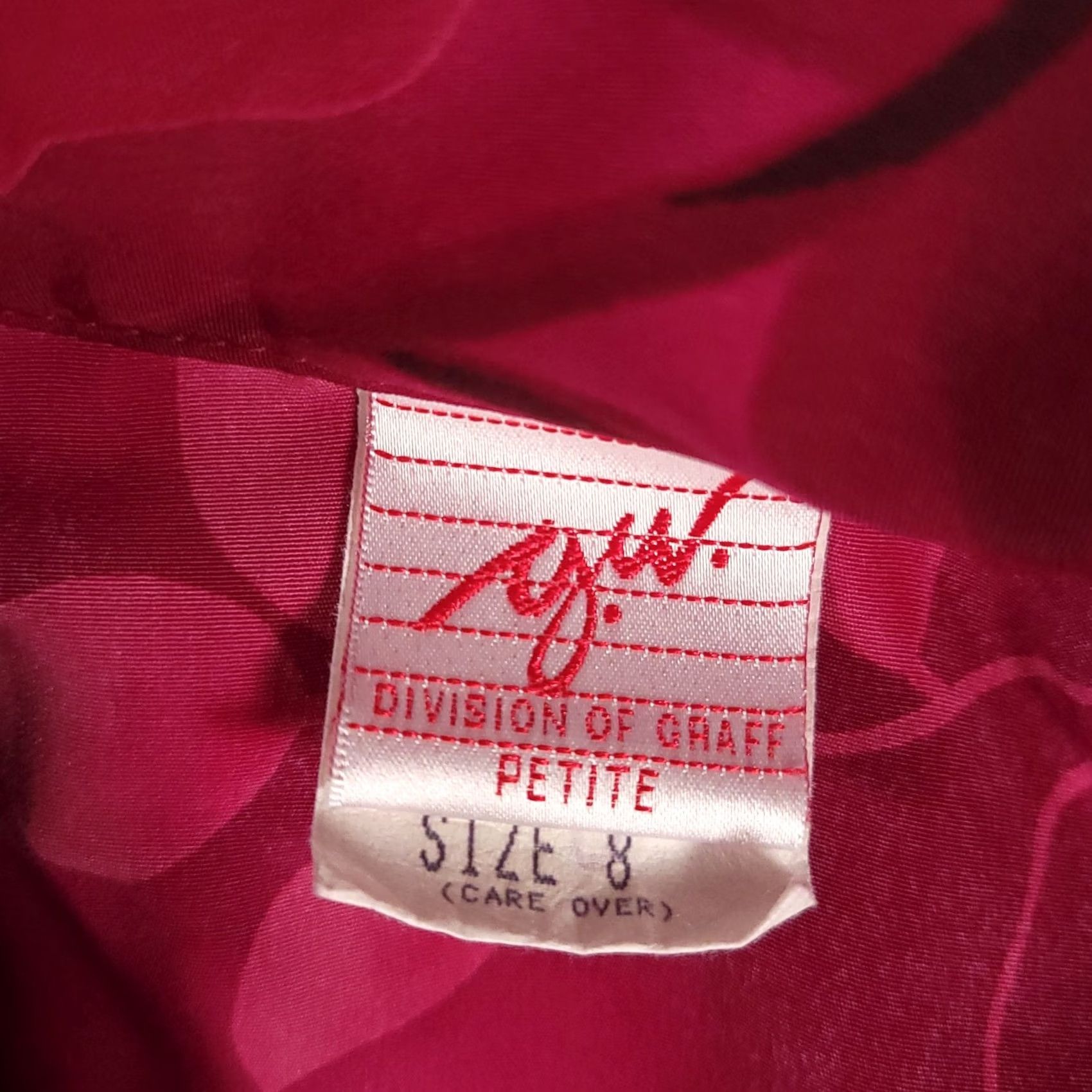 Vintage VINTAGE Ysu Division Of Graff Blazer Womens 8 Floral Satin Jacket Petite Made in USA Red Floral Satin Blazer Women Petite 8 Vintage Mens? Size M / US 6-8 / IT 42-44 - 5 Thumbnail