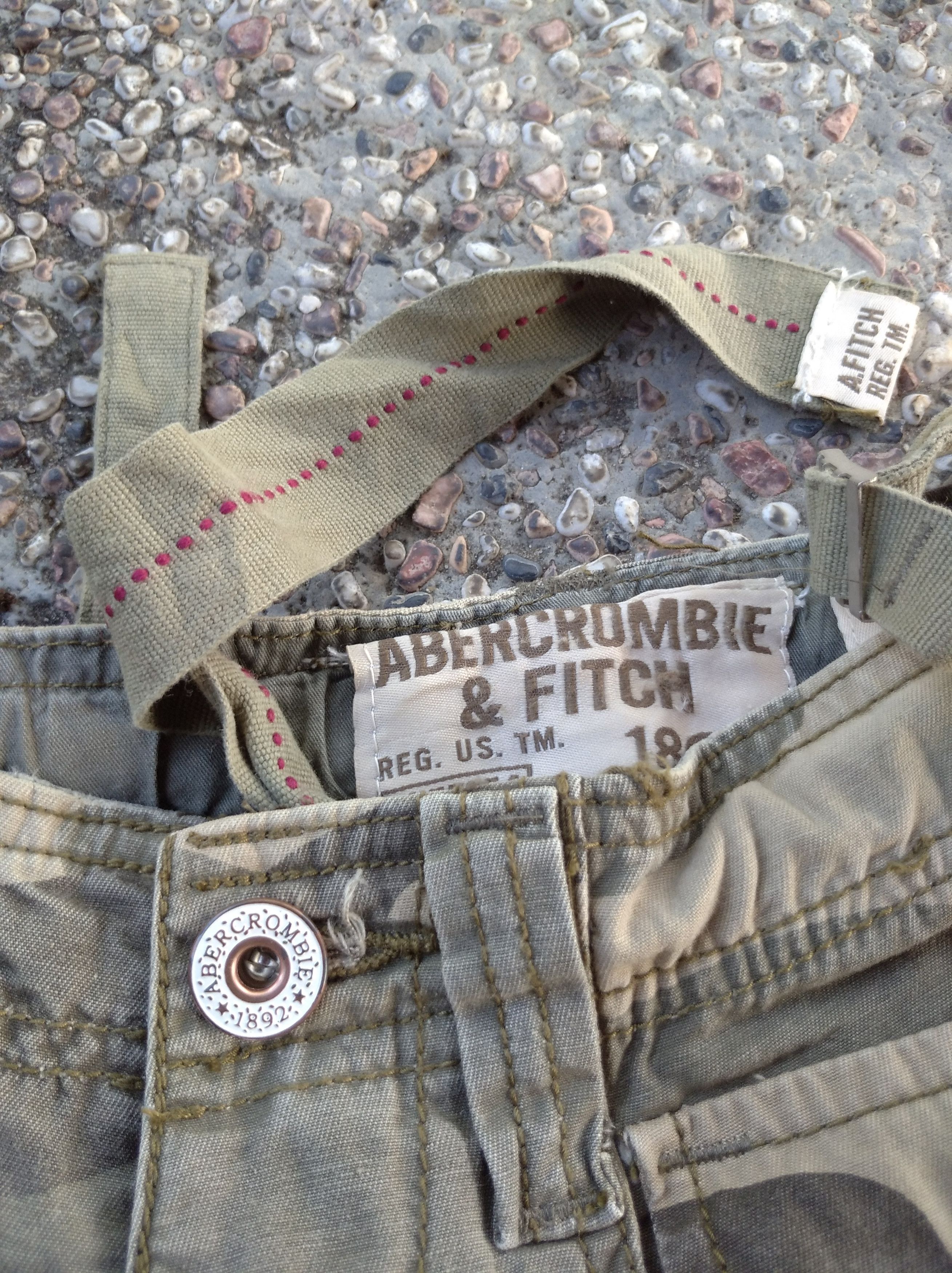 Abercrombie & Fitch Abercrombie & Fitch Paratrooper Military Camo Pants Means. Size US 29 - 3 Thumbnail