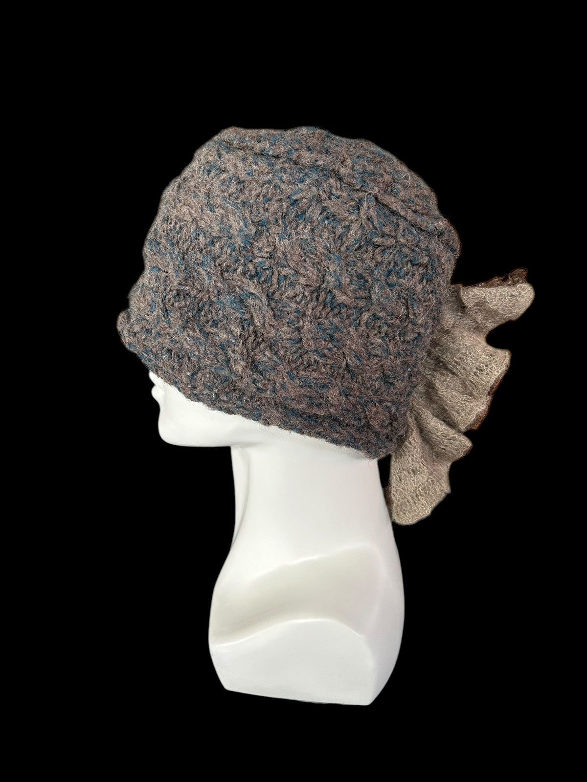 Japanese Brand × Kapital × Vintage Made in Japan Rare Japanese Brand Crochet Knitt Beanie Hats Size ONE SIZE - 2 Thumbnail
