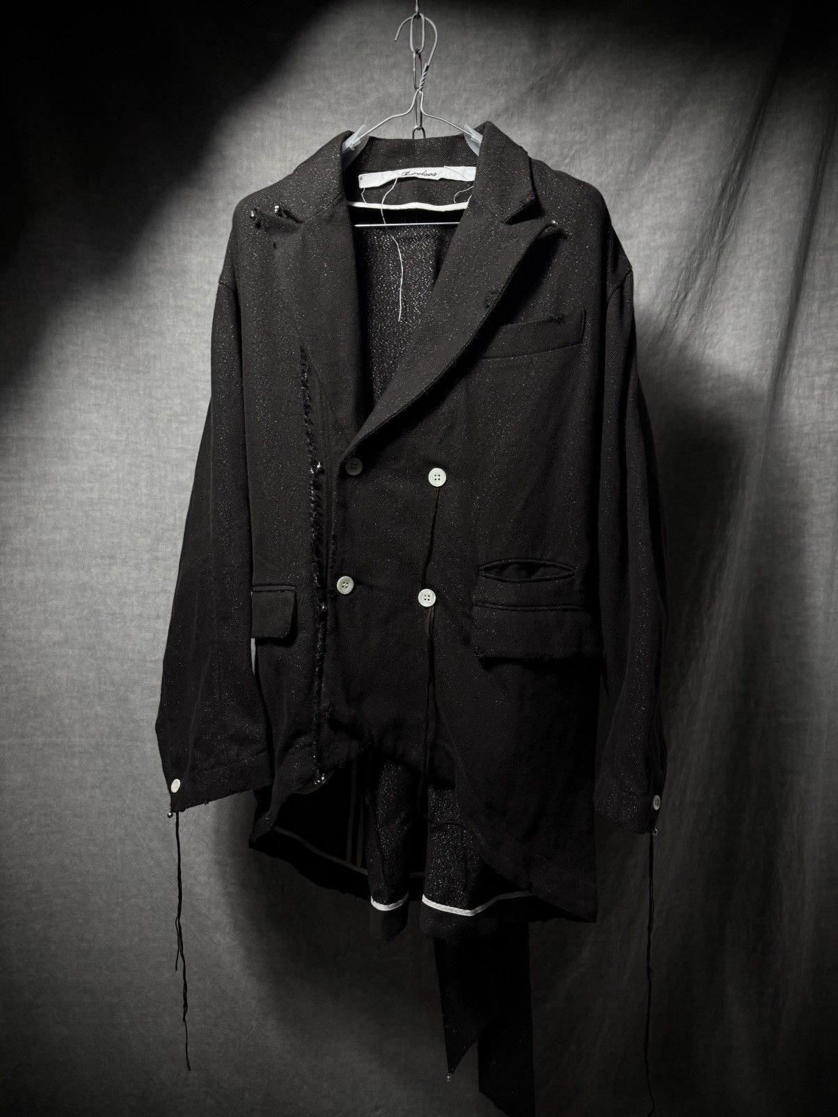 Midorikawa Midorikawa 24AW Glitter Nel Damage Coat Size US L / EU 52-54 / 3 - 1 Thumbnail
