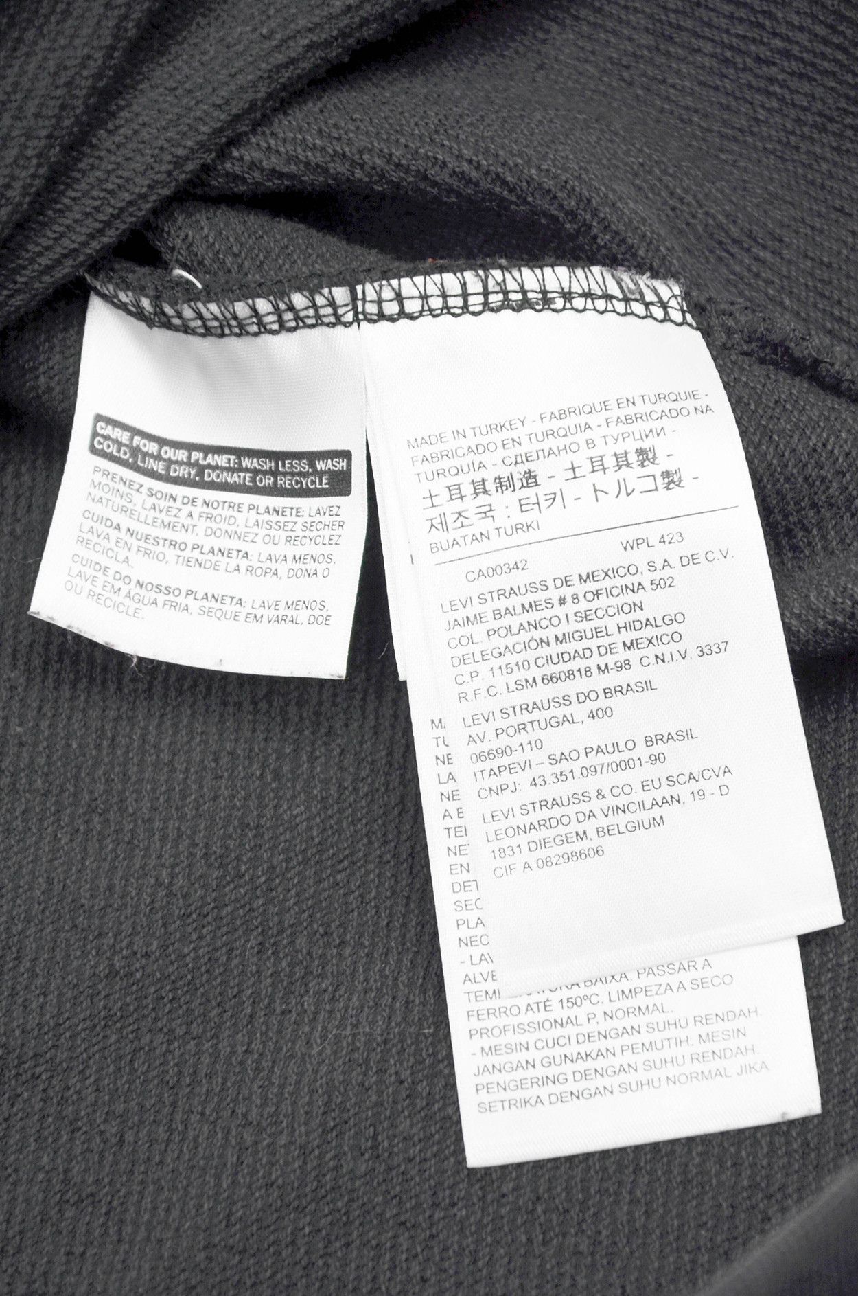 Levi's Levi’s Logo Colorblock Sweatshirt – Size XL (Made in Turkey) Size US XL / EU 56 / 4 - 10 Thumbnail