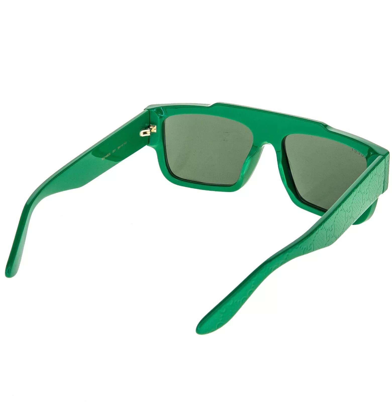 Gucci GUCCI 1460 GG Print Sport Aviator Gg1460S Sunglasses 007 Size ONE SIZE - 3 Thumbnail