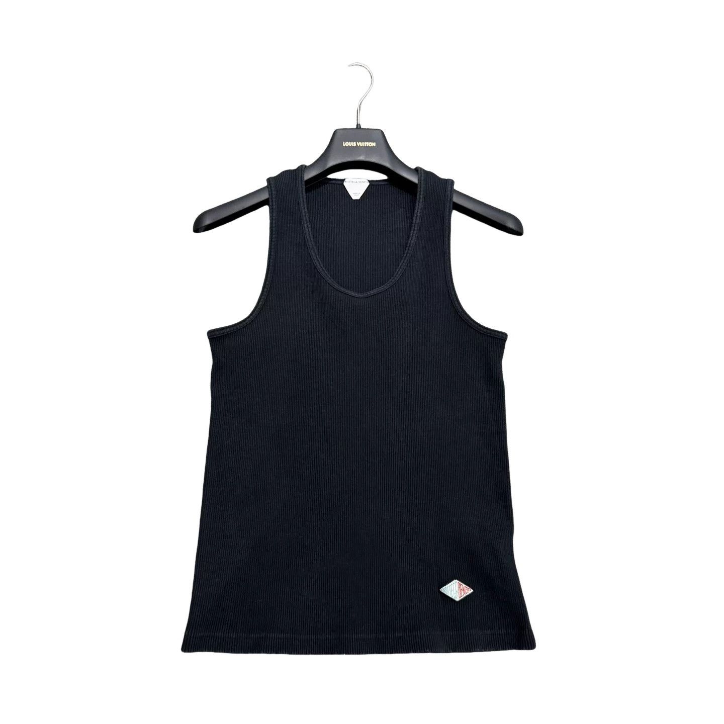 Bottega Veneta Bottega Veneta Ribbed Logo Tank Top Size M Size US M / EU 48-50 / 2 - 1 Thumbnail