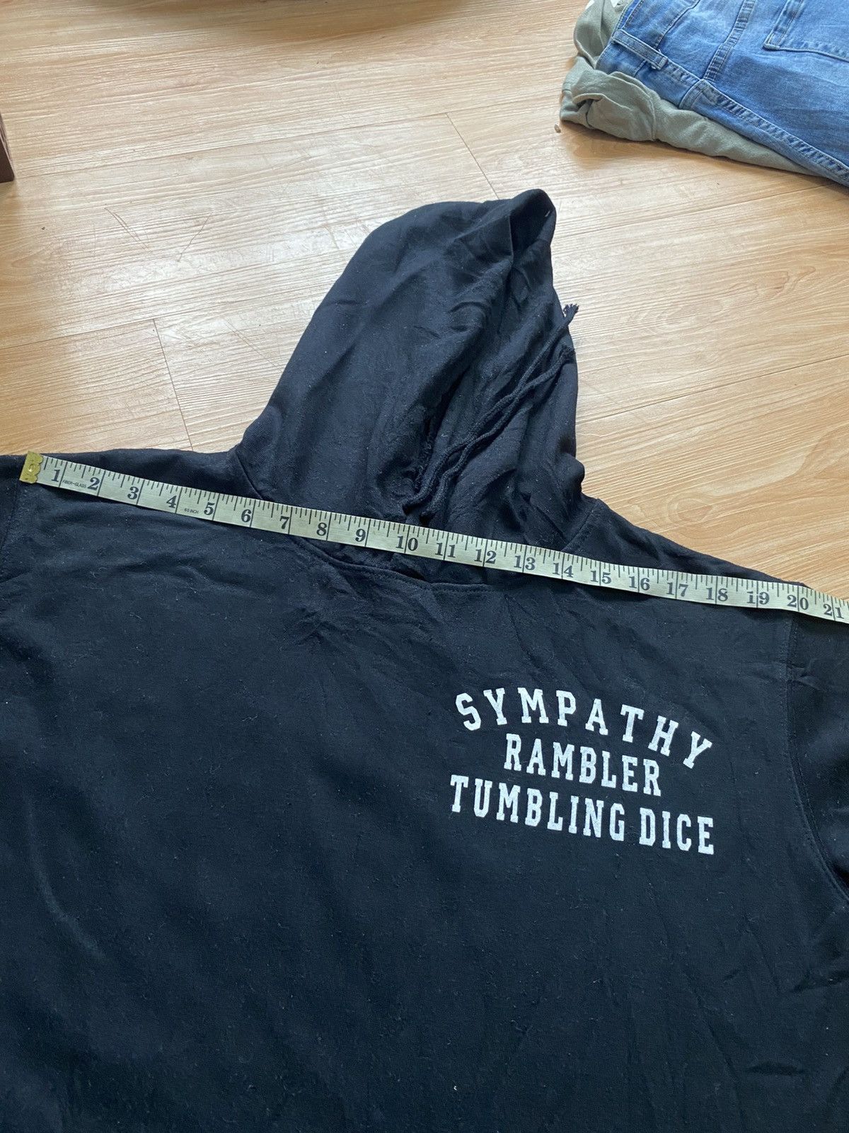 Japanese Brand Lock heaven back hit hoodie very rare Size US L / EU 52-54 / 3 - 11 Thumbnail