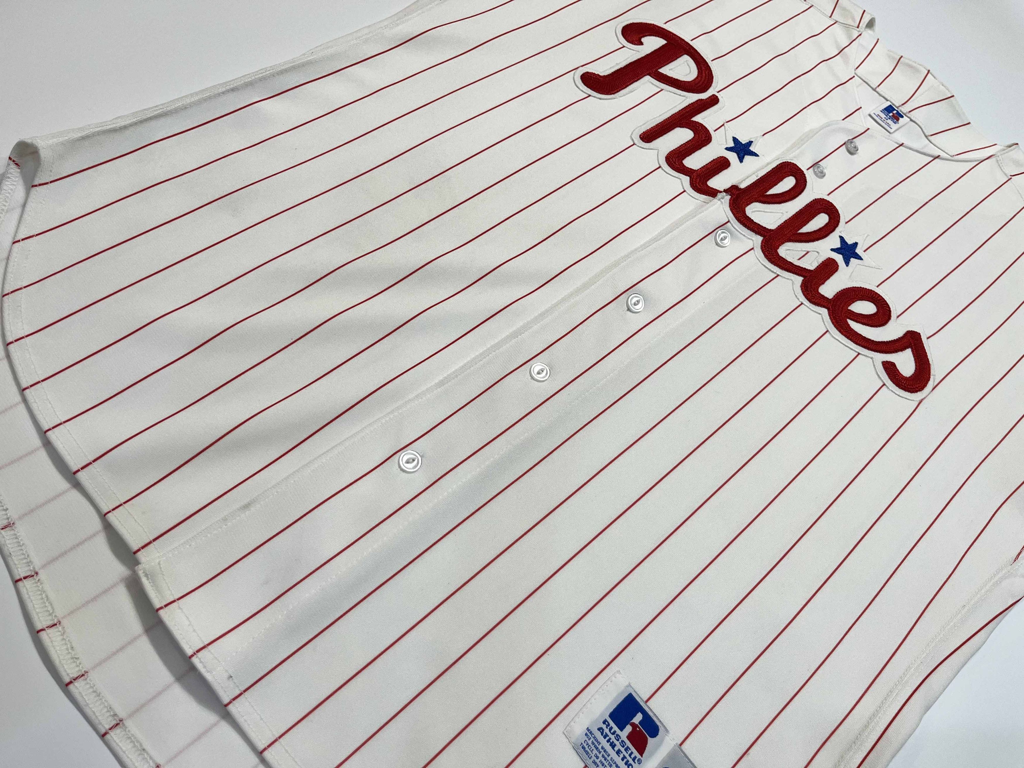 Russell Athletic Russell Diamond MLB Philadelphia Phillies DYKSTRA #4 Jersey Size US L / EU 52-54 / 3 - 9 Thumbnail