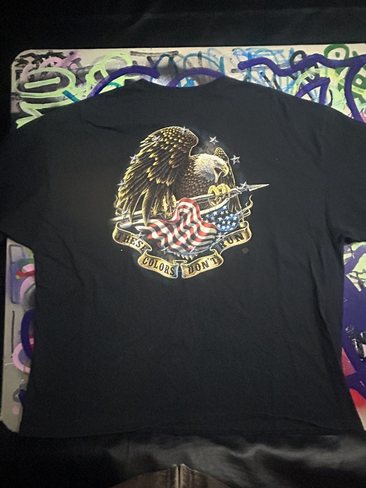 Other Black American graphic longsleeve Size US XL / EU 56 / 4 - 4 Thumbnail