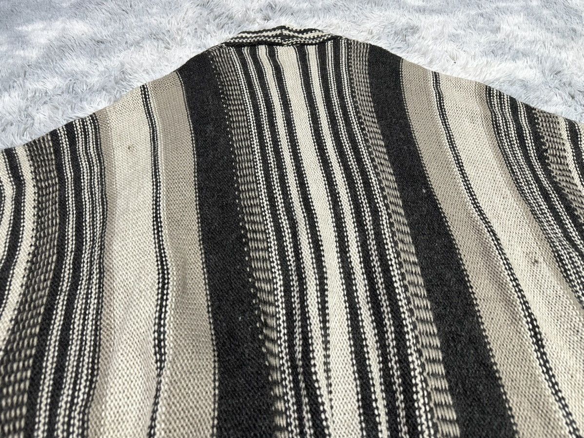 GOA 🔥Y2K Archived Goa Fringed Knitted Poncho Capes Size US XL / EU 56 / 4 - 13 Thumbnail