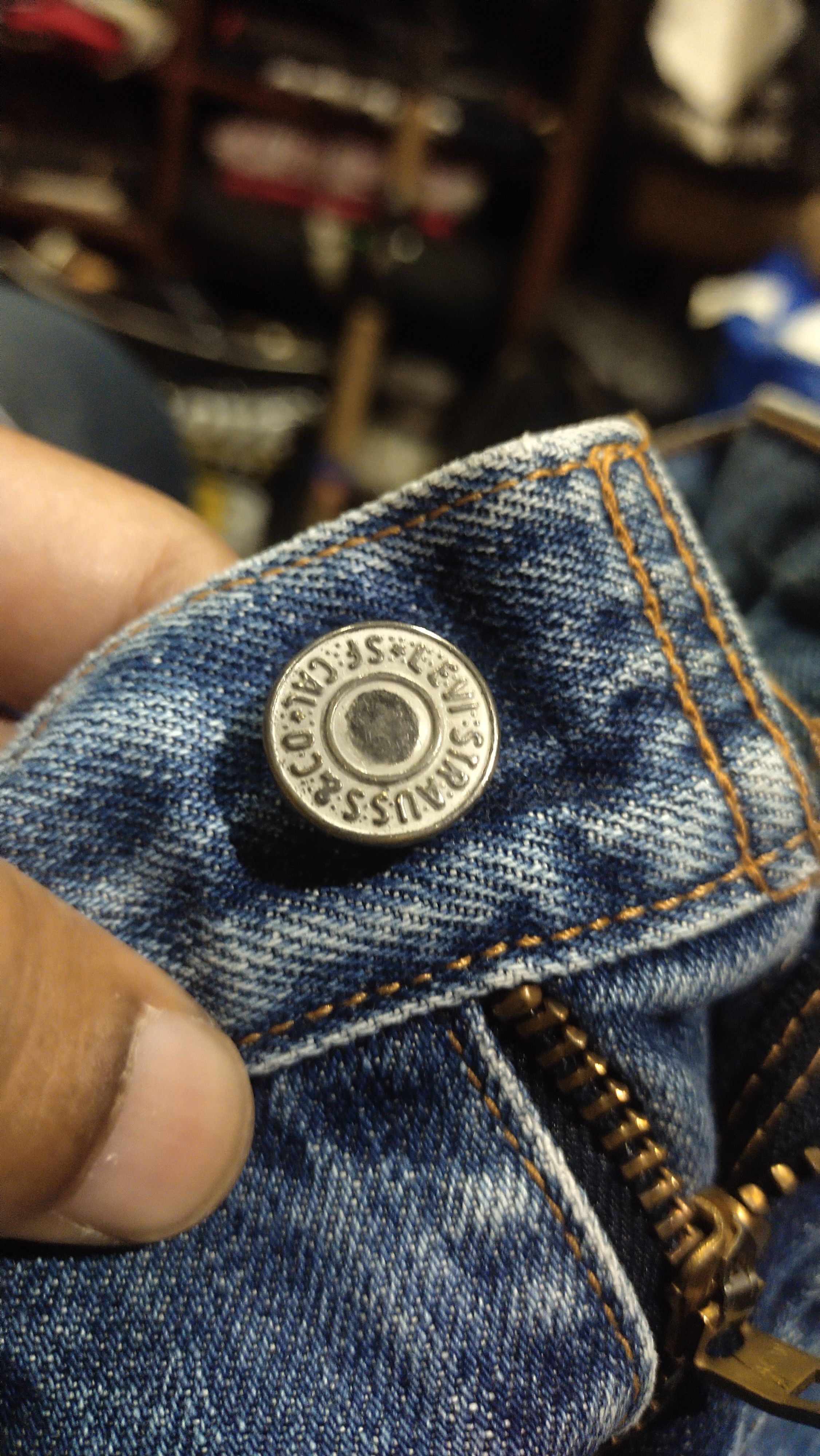 Levi's Levis USA 502 Selvedge Jeans Size US 28 / EU 44 - 11 Thumbnail