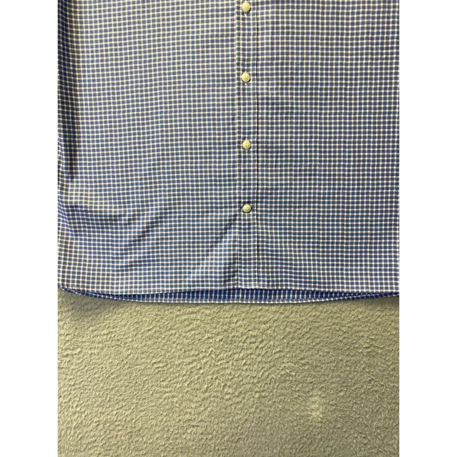 Jos. A. Bank Jos A Bank 1905 Modern Fit Button Up Shirt Men L Blue Plaid Cotton /0094 Size US L / EU 52-54 / 3 - 2 Thumbnail