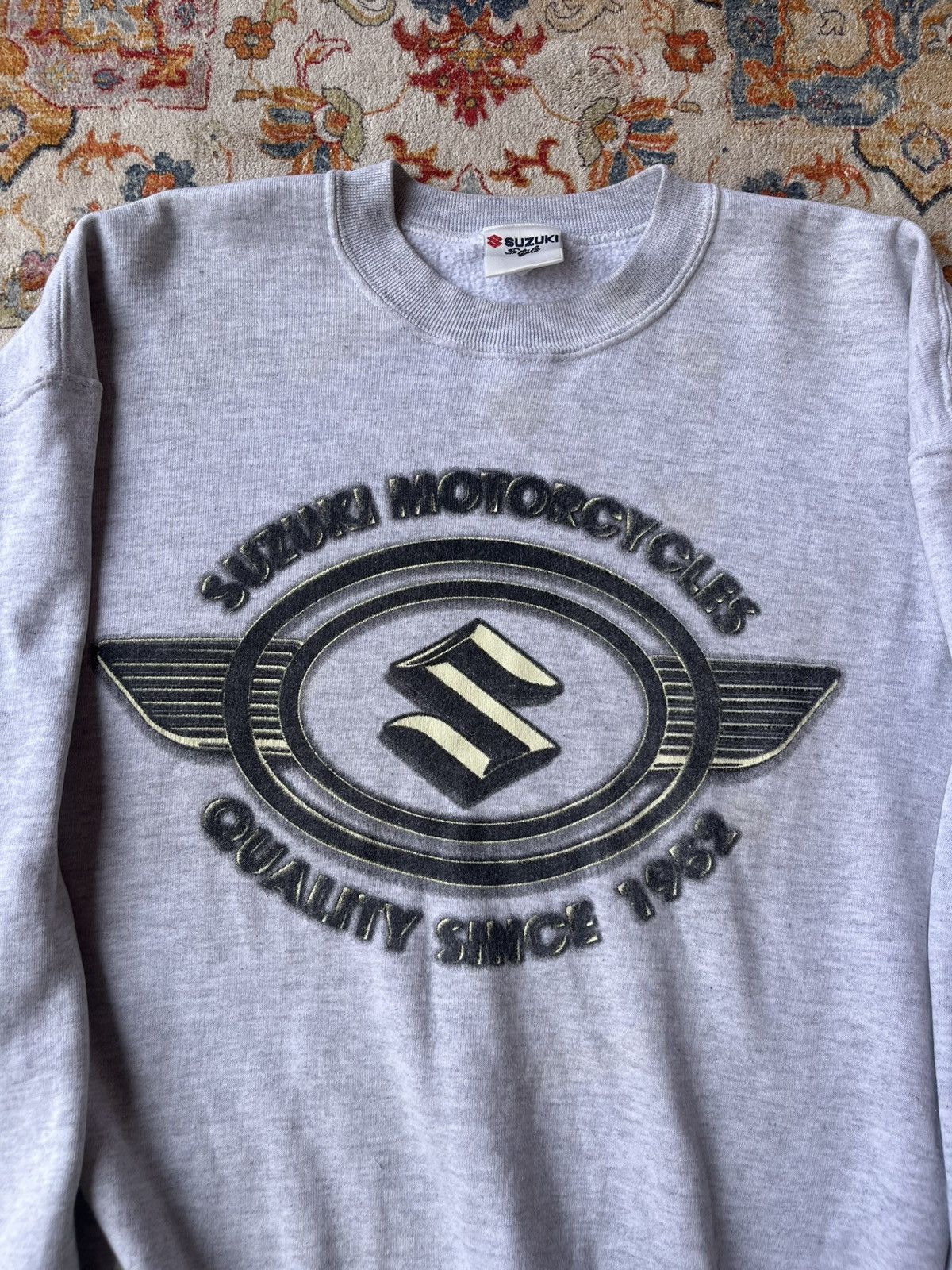 Vintage Suzuki vintage crewneck Size US L / EU 52-54 / 3 - 2 Thumbnail