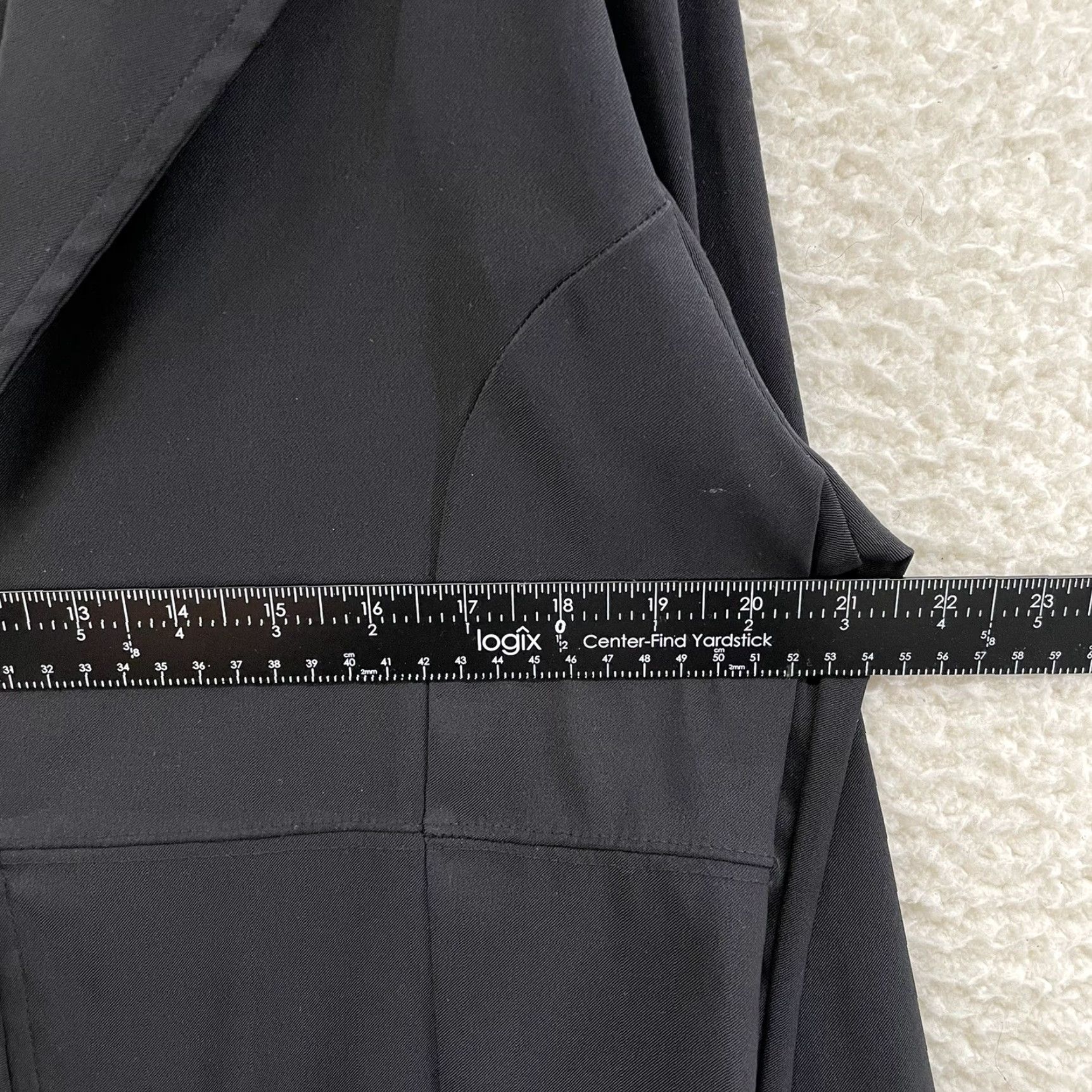 Vintage VINTAGE Y2K Blazer Jacket Top Large XL Black Edwardian Goth Cyber Fairy Grunge Size L / US 10 / IT 46 - 7 Thumbnail