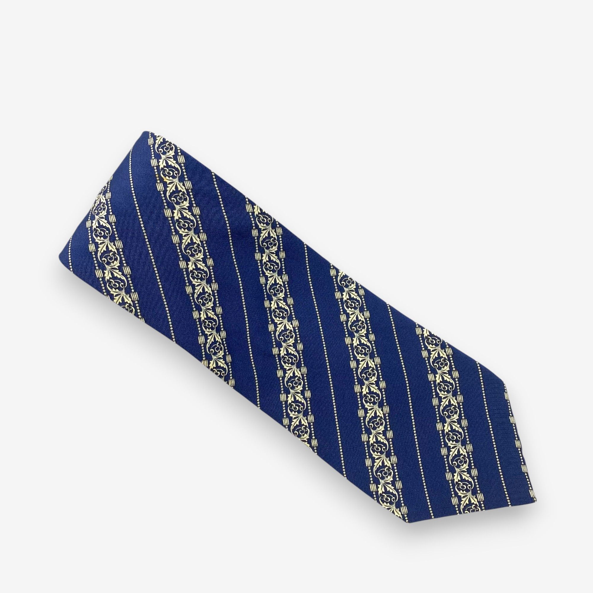 Japanese Brand Vintage Christian Dior SILK Necktie Cravate Pure Silk Size ONE SIZE - 1 Thumbnail