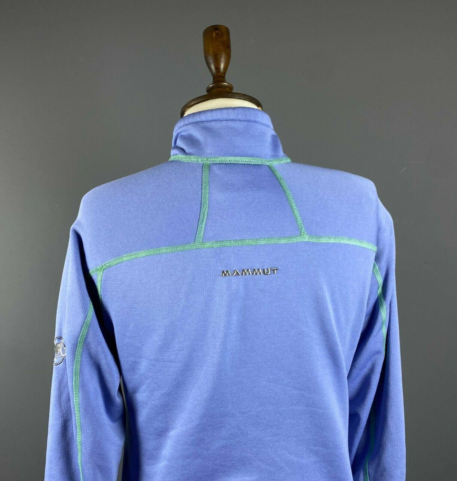 Mammut Mammut Swiss Design Blue High Neck Full Zip Sweater Size M Size M / US 6-8 / IT 42-44 - 7 Thumbnail