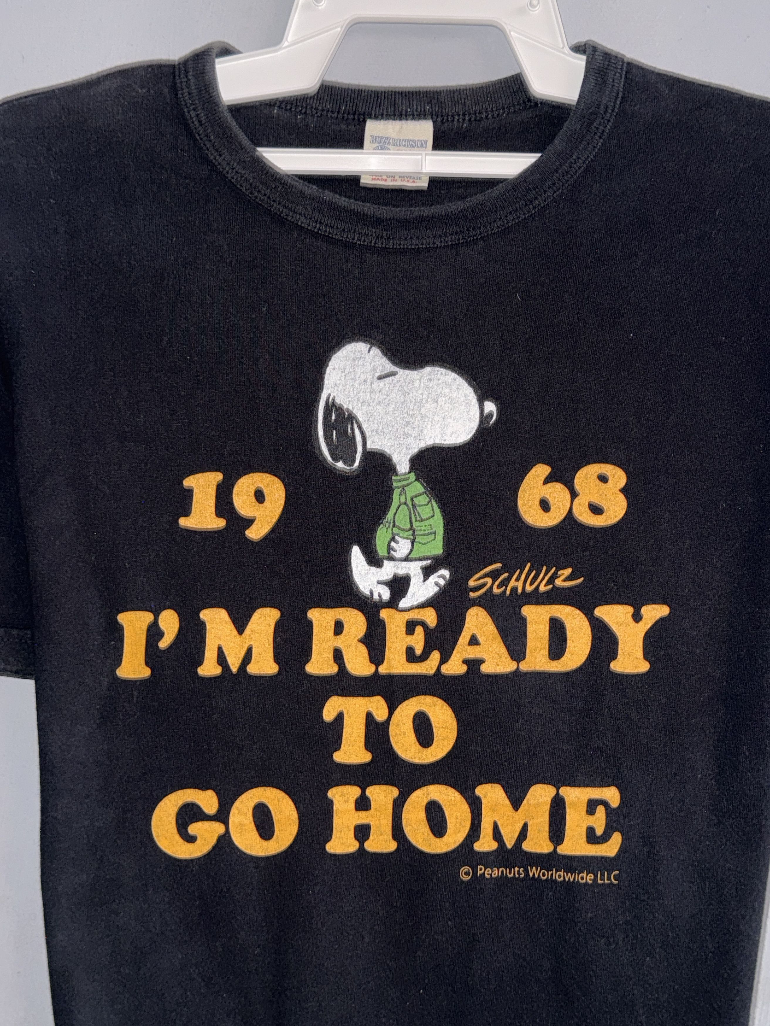 Buzz Rickson's Buzz Rickson Peanuts 1968 Vintage T-Shirt Size US M / EU 48-50 / 2 - 2 Thumbnail