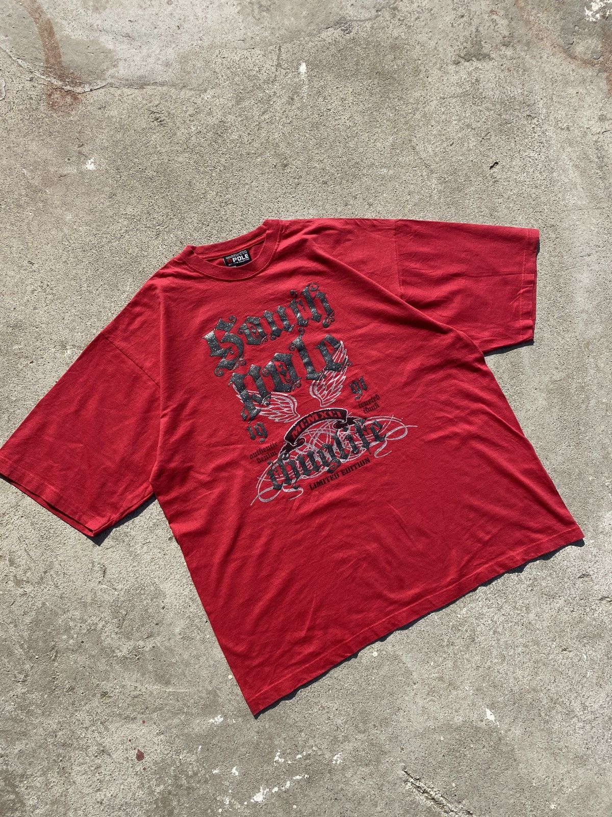 Southpole Vintage Southpole Tee Size US XL / EU 56 / 4 - 2 Thumbnail