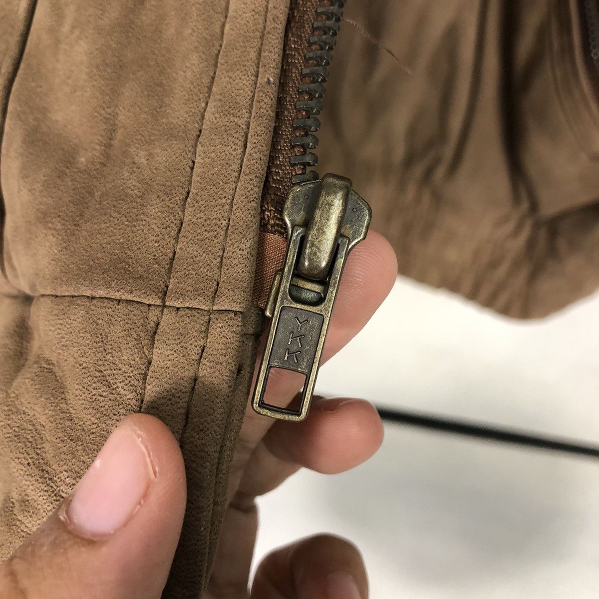 Japanese Brand 📌Vintage Bomber Leather Jacket Adventure Bound Issey Miyake Size US M / EU 48-50 / 2 - 18 Thumbnail