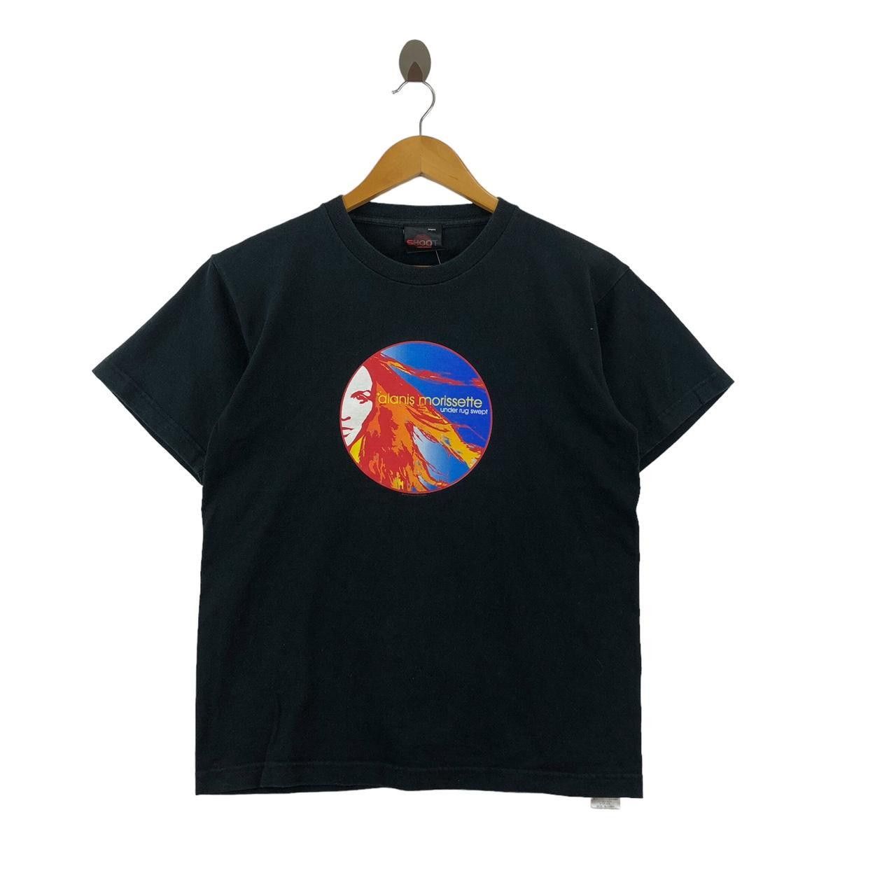 Band Tees Vintage ALANIS MORISSETTE 2002 Under Rug Tour Tee Shirt Size S / US 4 / IT 40 - 1 Thumbnail