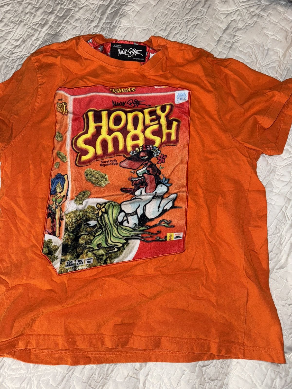 Other Mark Bone Honey Smash T shirt Size US M / EU 48-50 / 2 - 2 Thumbnail