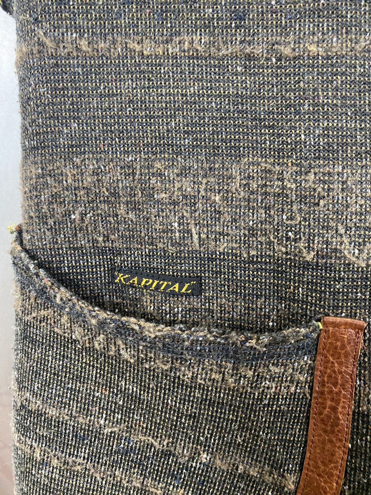 Kapital ✅️Vest Kapital Wool Leather Line Size US M / EU 48-50 / 2 - 9 Thumbnail