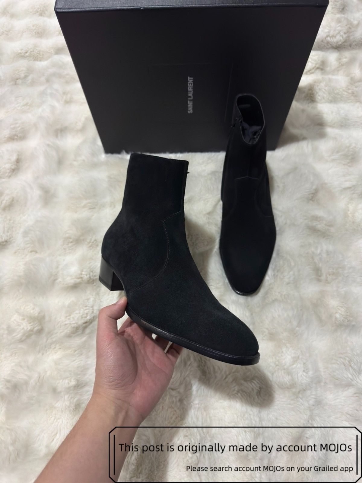 Saint Laurent Paris Sz 41 Saint Laurent Paris Wyatt 40 Zipped Boots Western Size US 8 / EU 41 - 2 Thumbnail