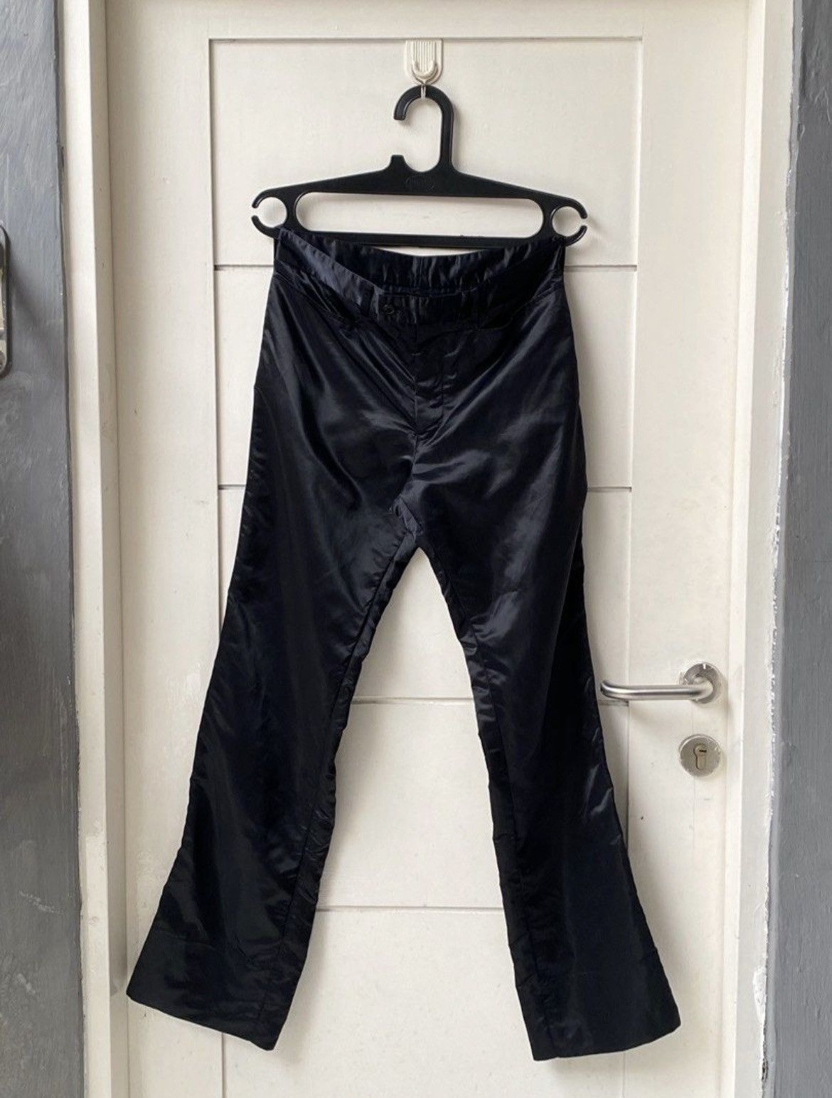 Katharine Hamnett London KATHARINE HAMNET LONDON Black Long Flare Pants Size US 28 / EU 44 - 6 Thumbnail