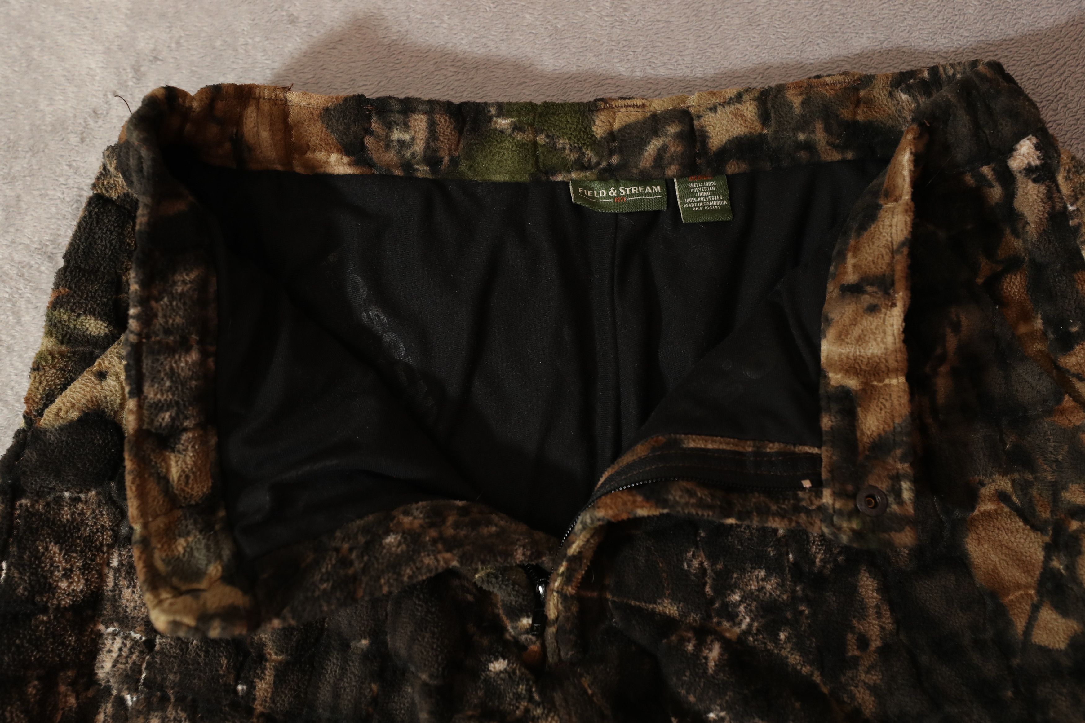 Field & Stream Field & Stream Fleece Camo Pants (M) Size US 32 / EU 48 - 15 Thumbnail