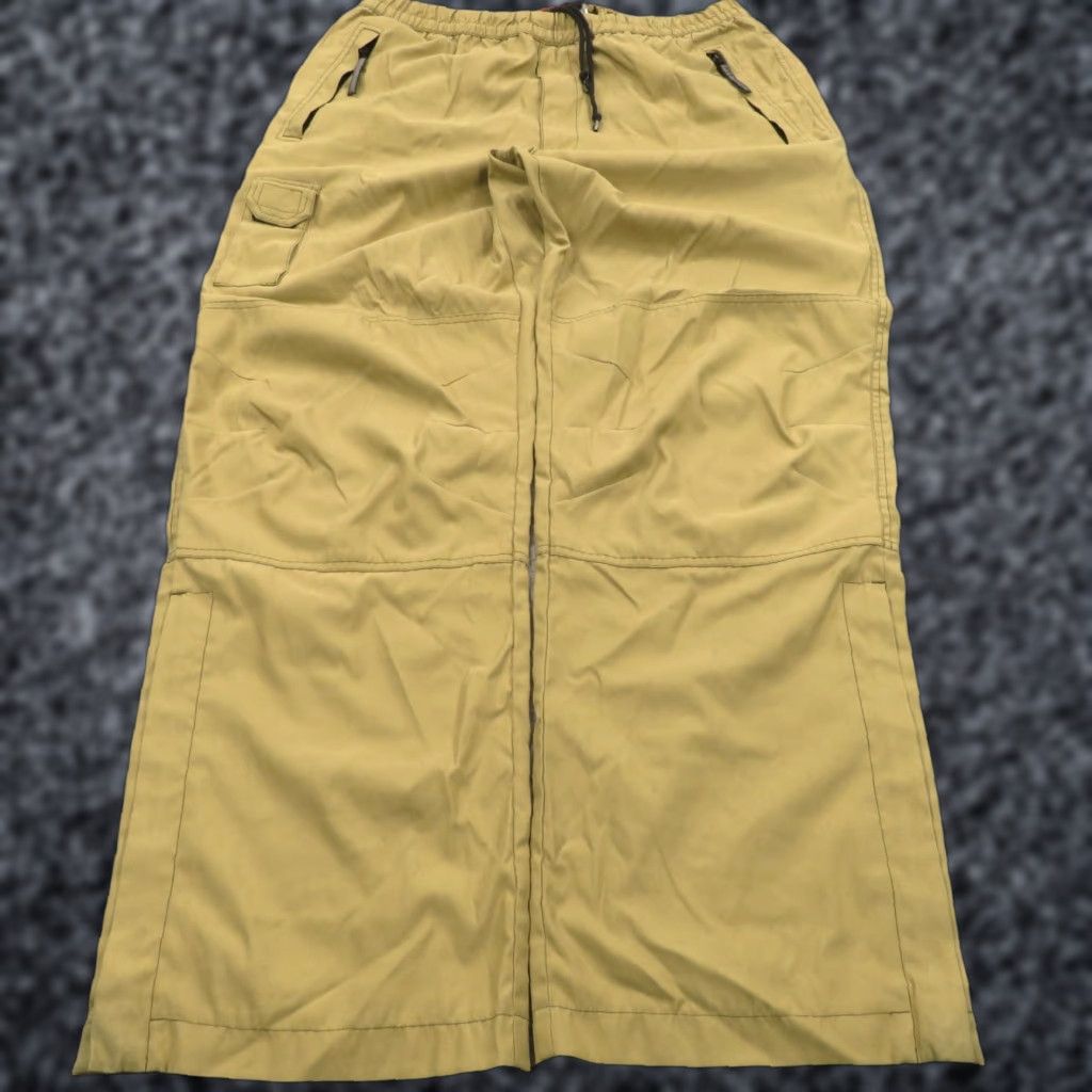 Guess VINTAGE Baggy Cargo Pants Mens Large 90s Grunge Wide-Leg Beige GUESS Cargo Pocket 5-Pocket Size US 33 - 1 Thumbnail