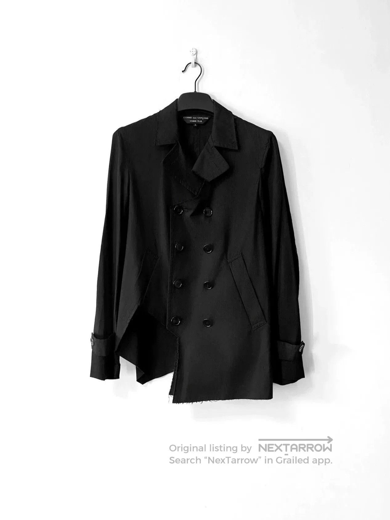 Comme des Garcons Homme Plus Comme des Garçons Homme Plus Double-Breasted Jacket. Size US S / EU 44-46 / 1 - 1 Thumbnail