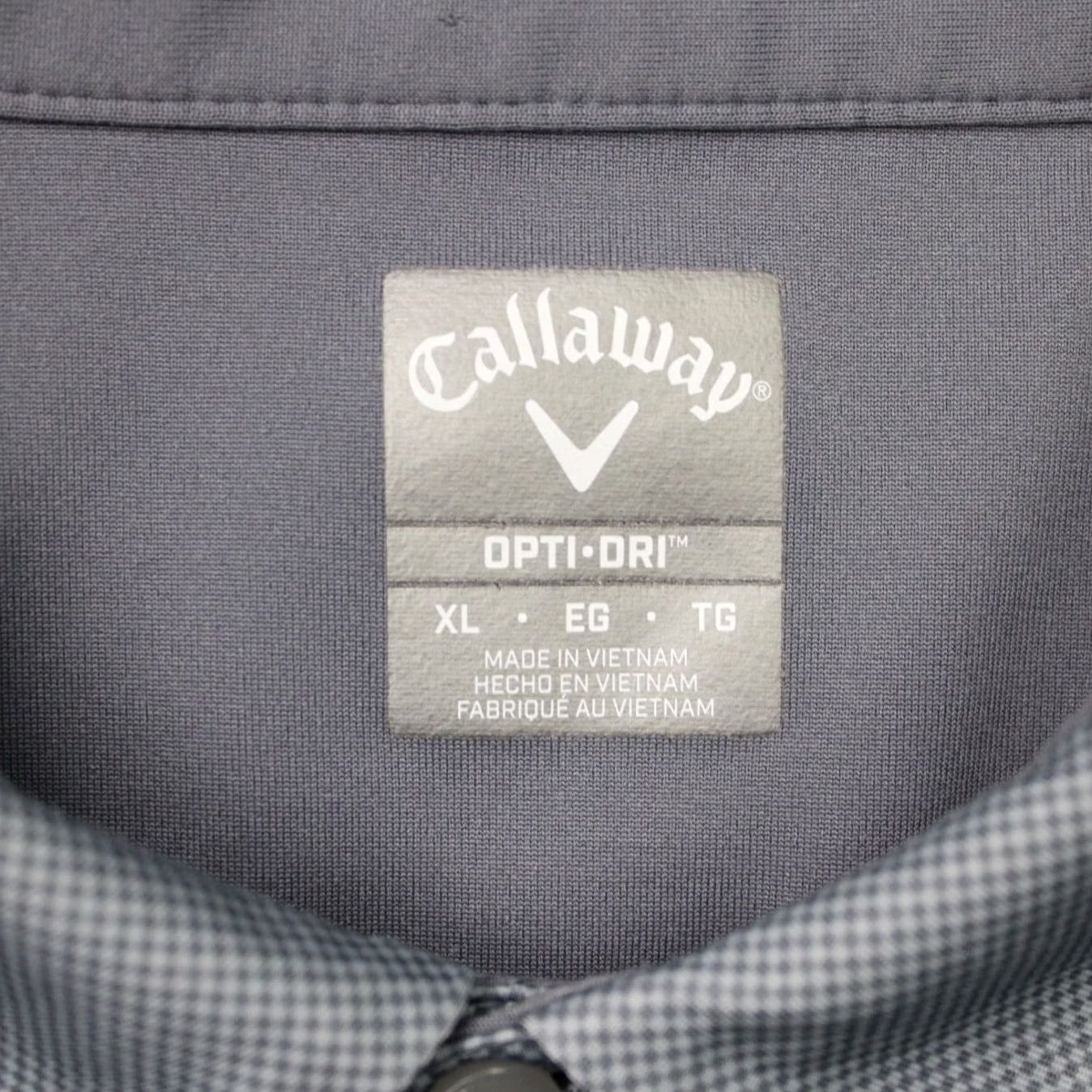 Callaway Callaway Polo Shirt Mens XL Gray/Blue/Green Stripes Opti-Dri 100% Polyester Short Sleeve Polo Golf Shirt Mens XL Gray/Blue/Green Stripes Size US XL / EU 56 / 4 - 6 Thumbnail