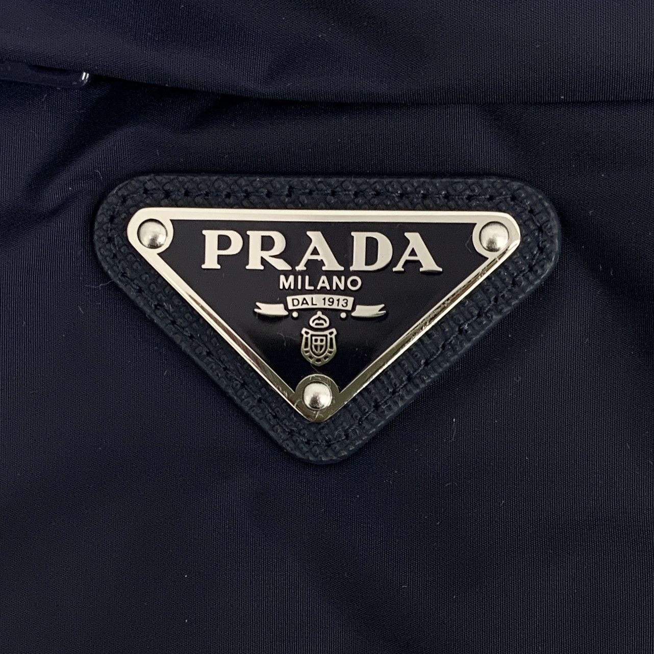 Prada Prada Triangle Logo Down Jacket Navy (L) Size US M / EU 48-50 / 2 - 3 Thumbnail